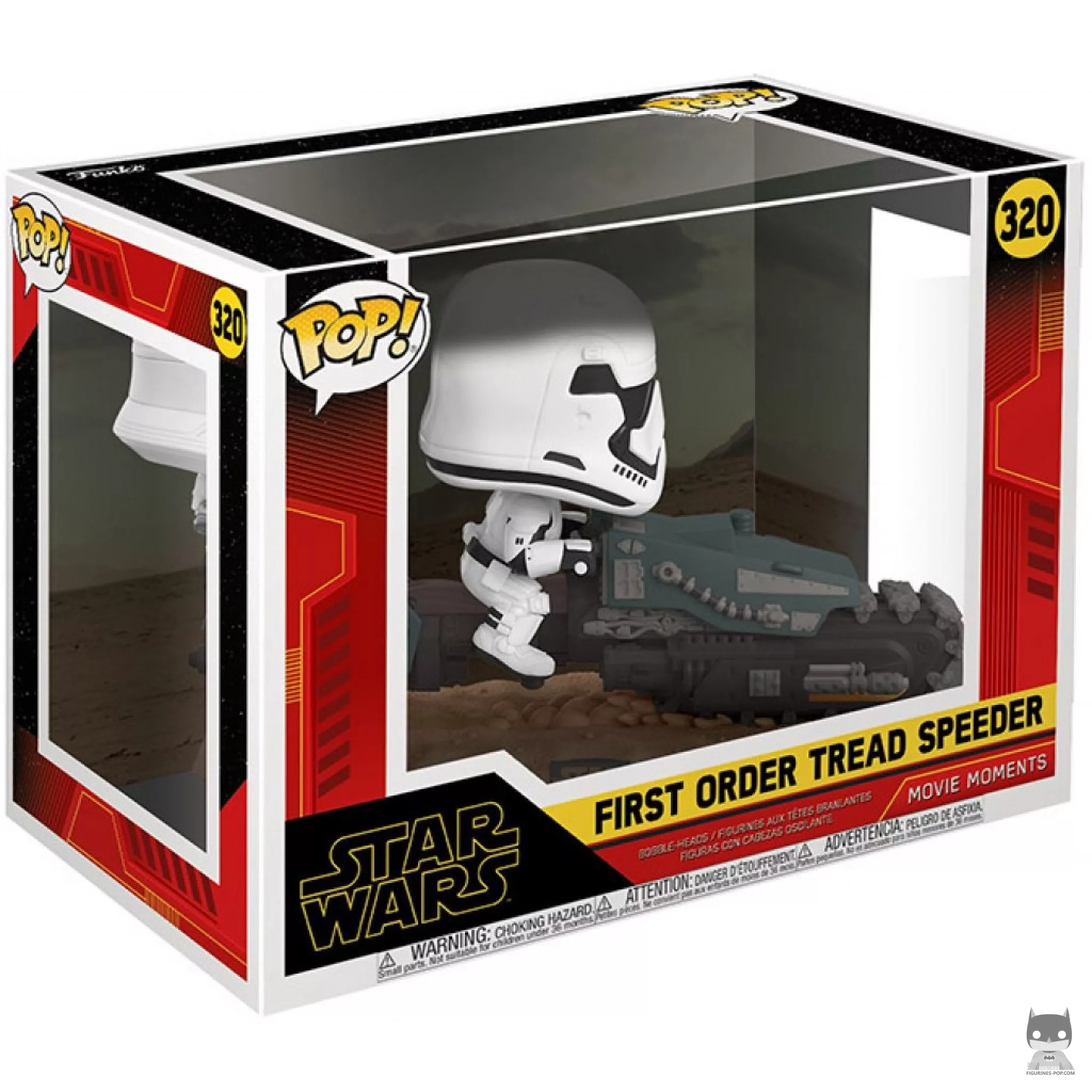 Figurine Funko POP First Order Tread Speeder avec boîte