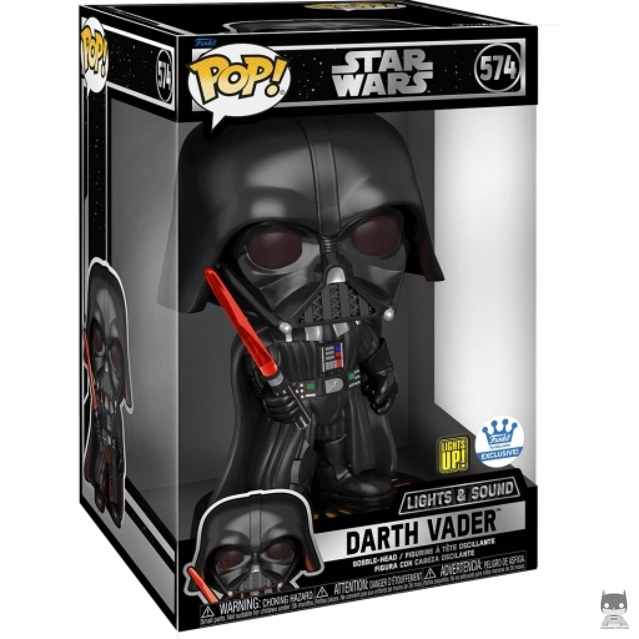 Figurine Funko POP Dark Vador (Lights & Sound) avec boîte
