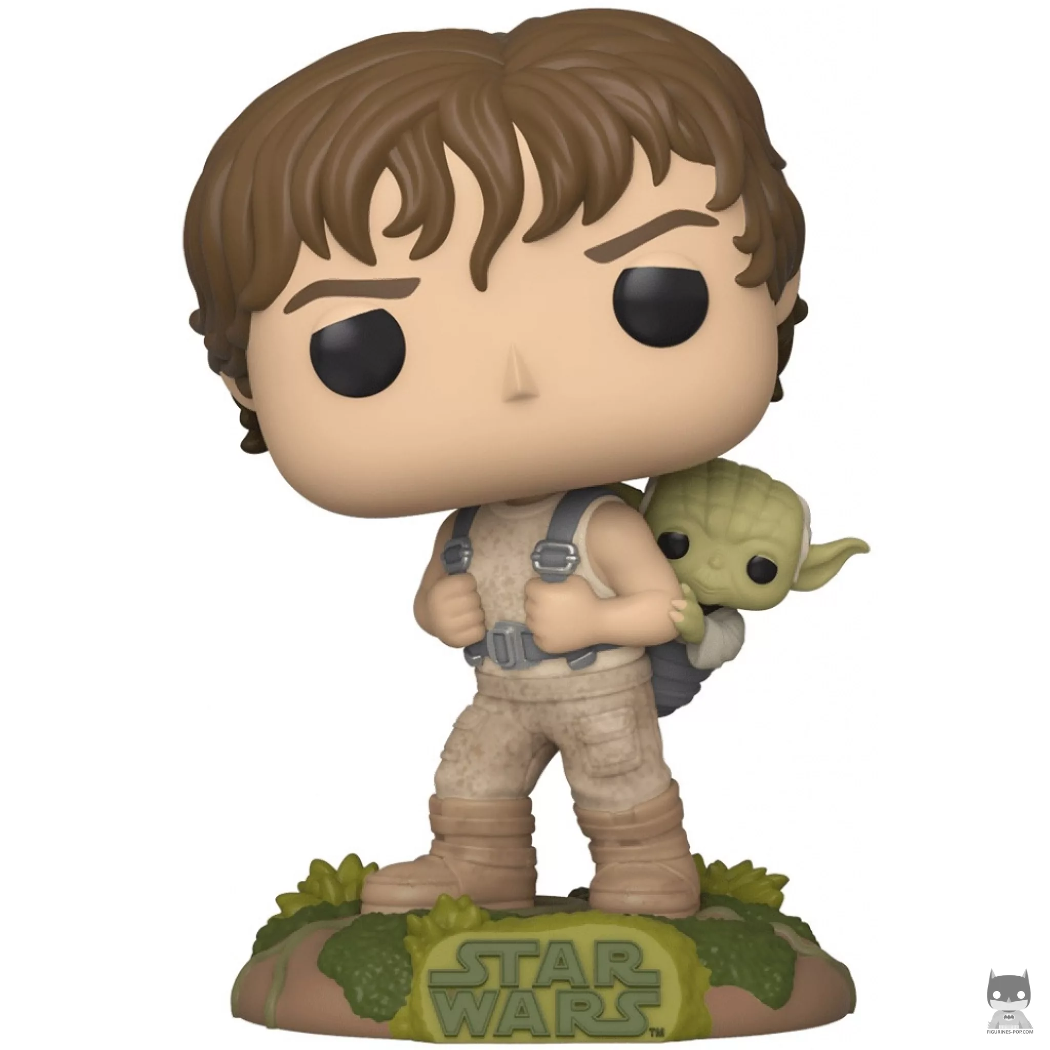 Figurine Funko POP Luke Skywalker & Yoda (Star Wars : Episode V, L'Empire contre-attaque)