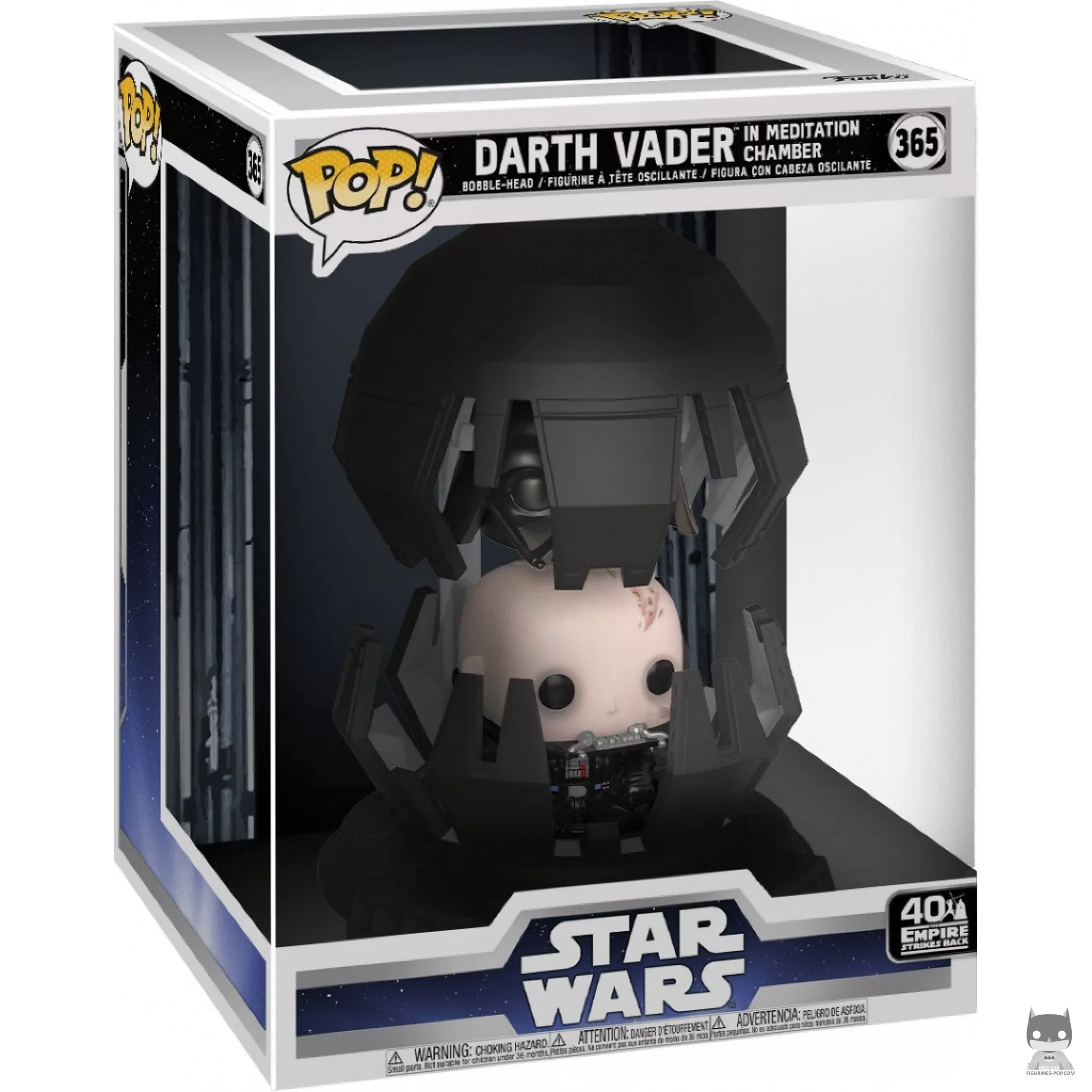 Figurine Funko POP Dark Vador dans la Chambre de Méditation avec boîte