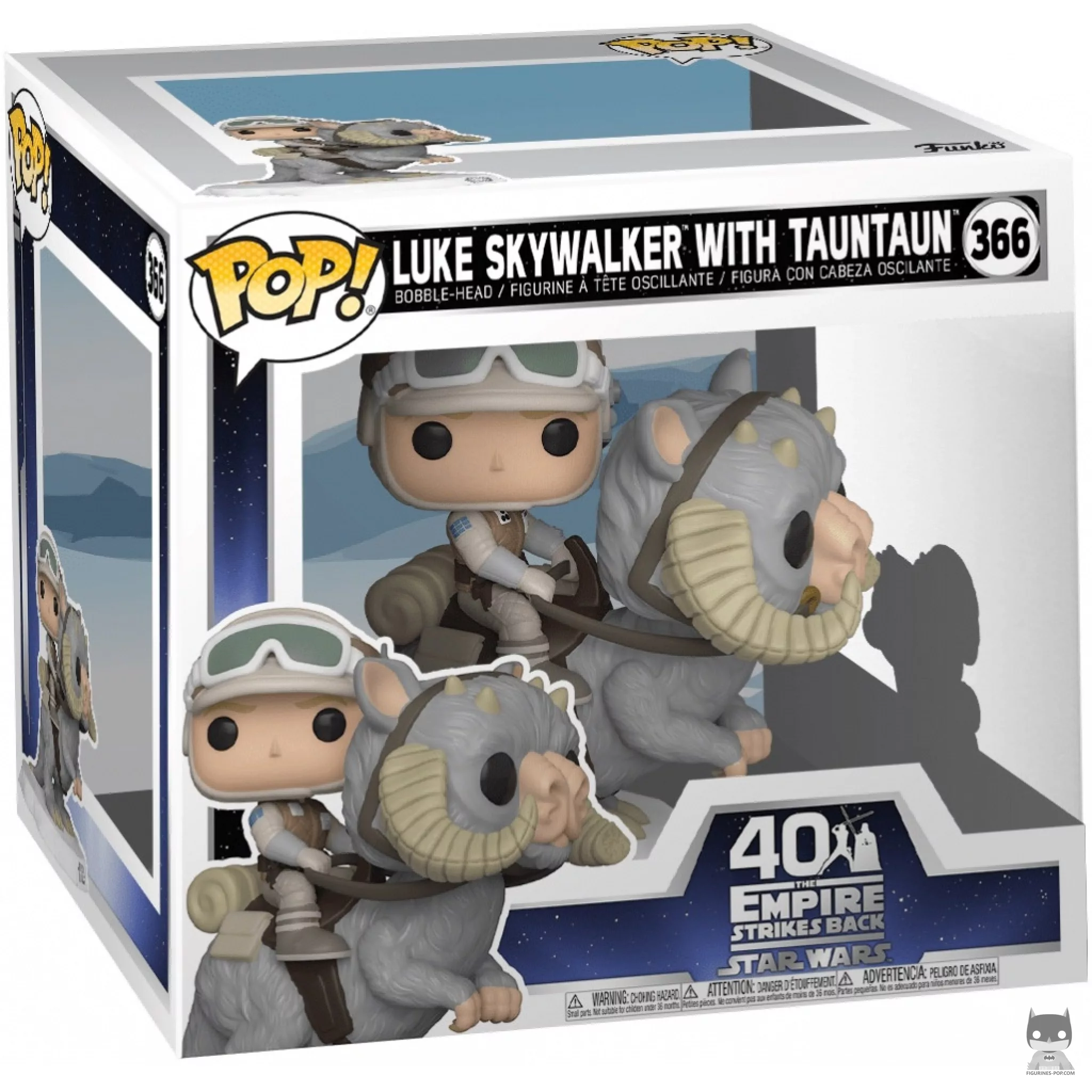 Figurine Funko POP Luke Skywalker avec Tauntaun avec boîte