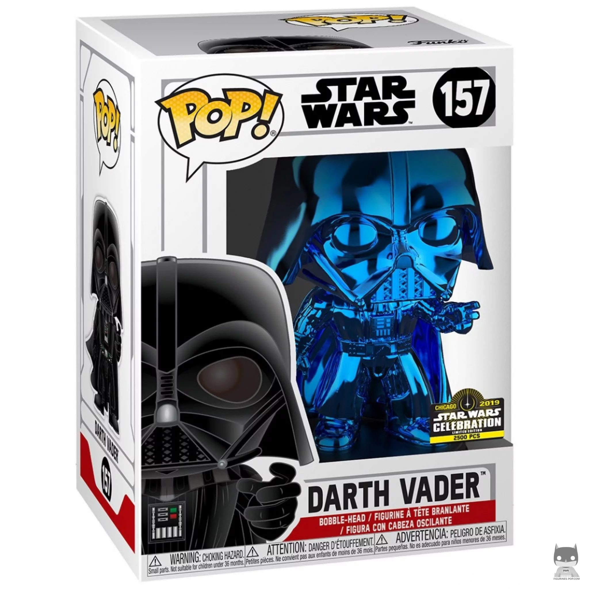 Figurine Funko POP Dark Vador (Bleu) avec boîte