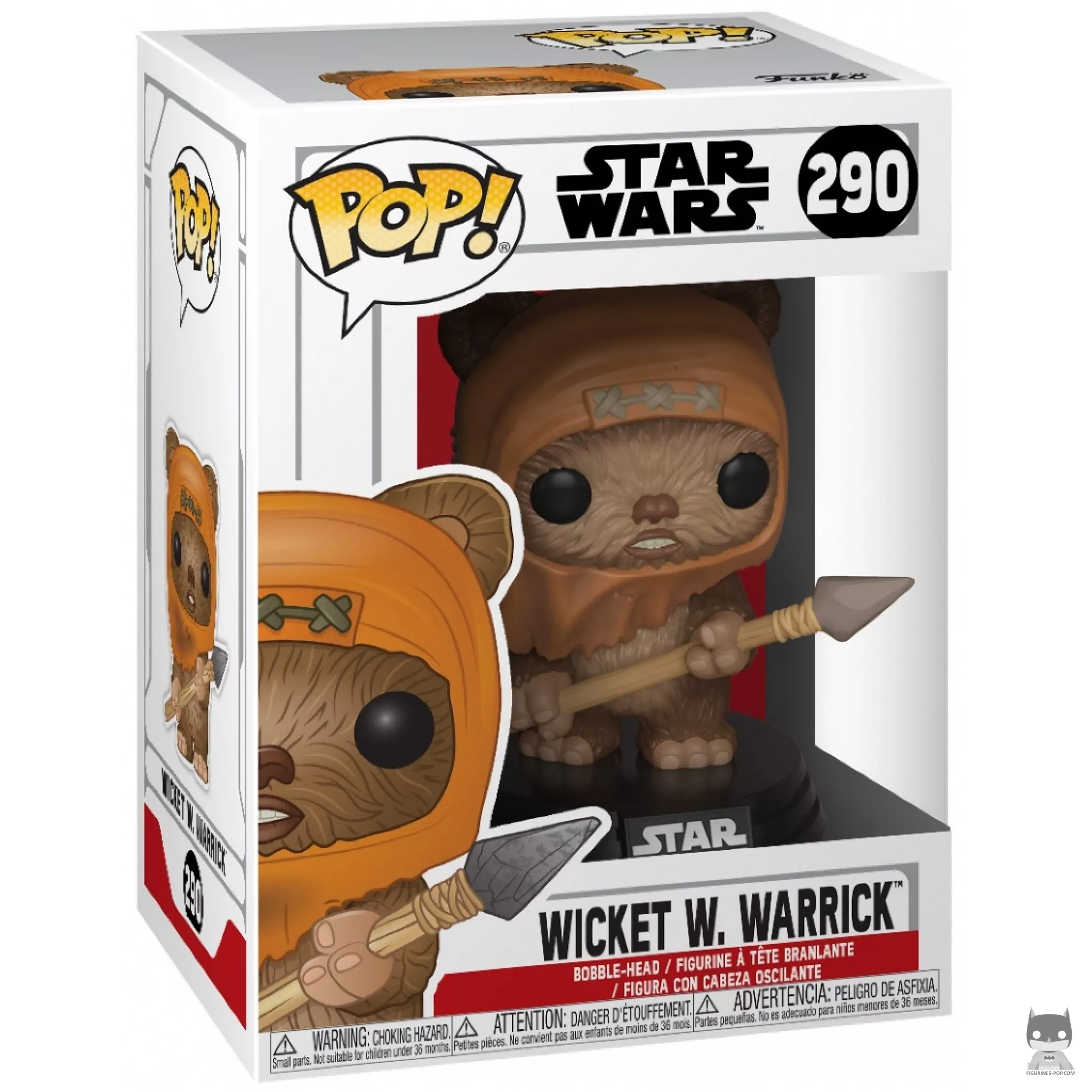 Figurine Funko POP Wicket W. Warrick avec boîte