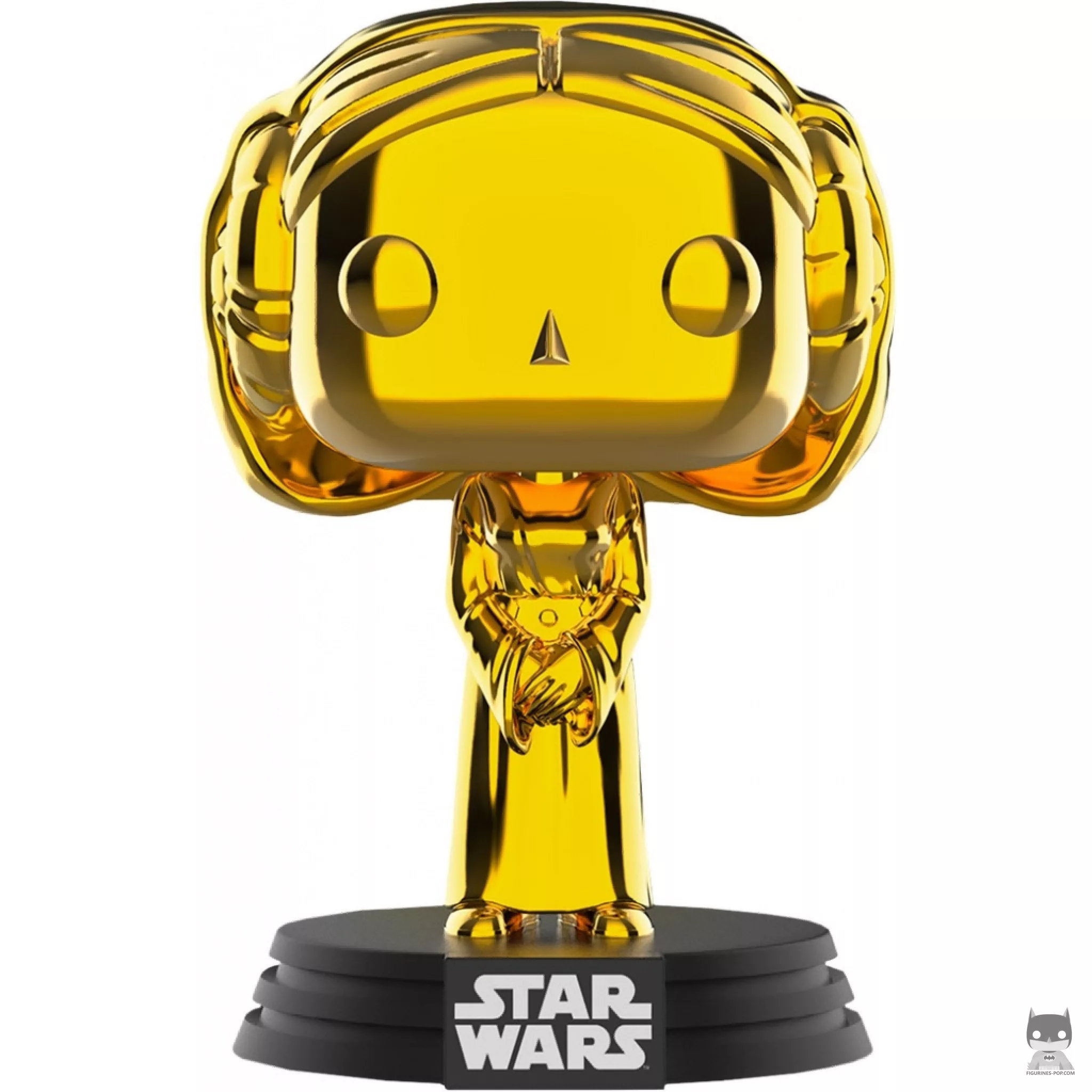 Figurine Funko POP Princesse Leia (Doré) (Star Wars : Episode VI, Le Retour du Jedi)