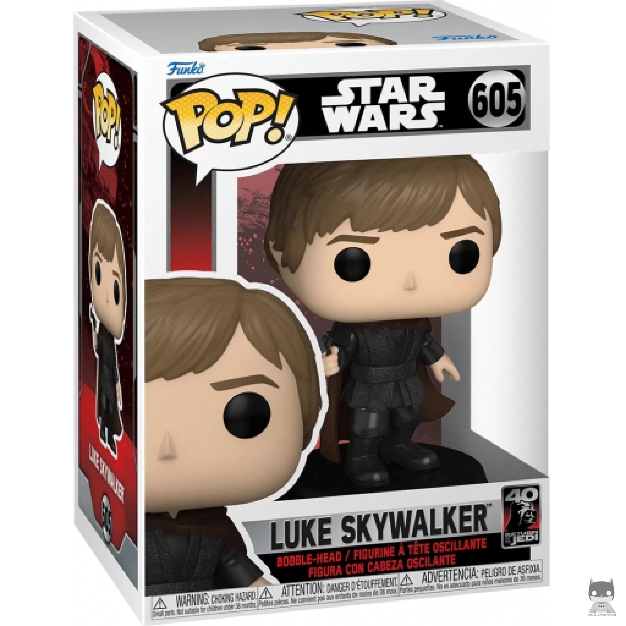 Figurine Funko POP Luke Skywalker avec boîte