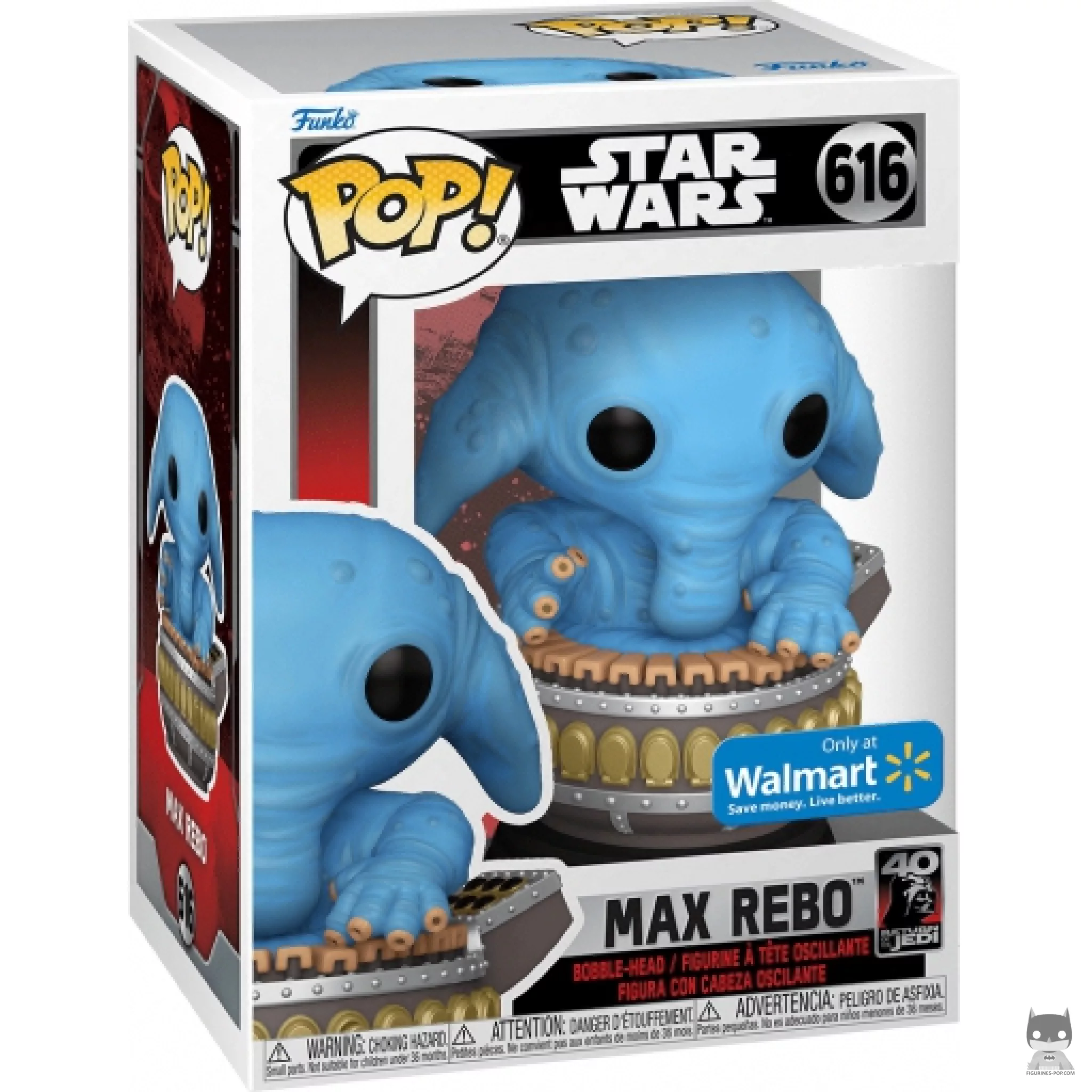 Figurine Funko POP Max Rebo avec boîte