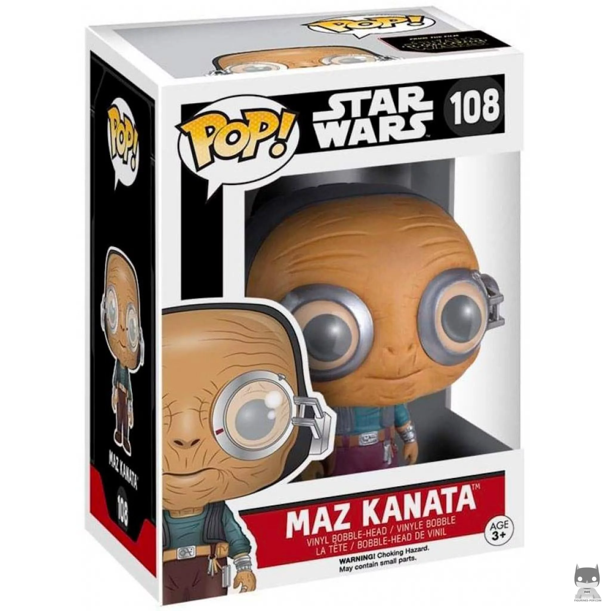 Figurine Funko POP Maz Kanata avec boîte