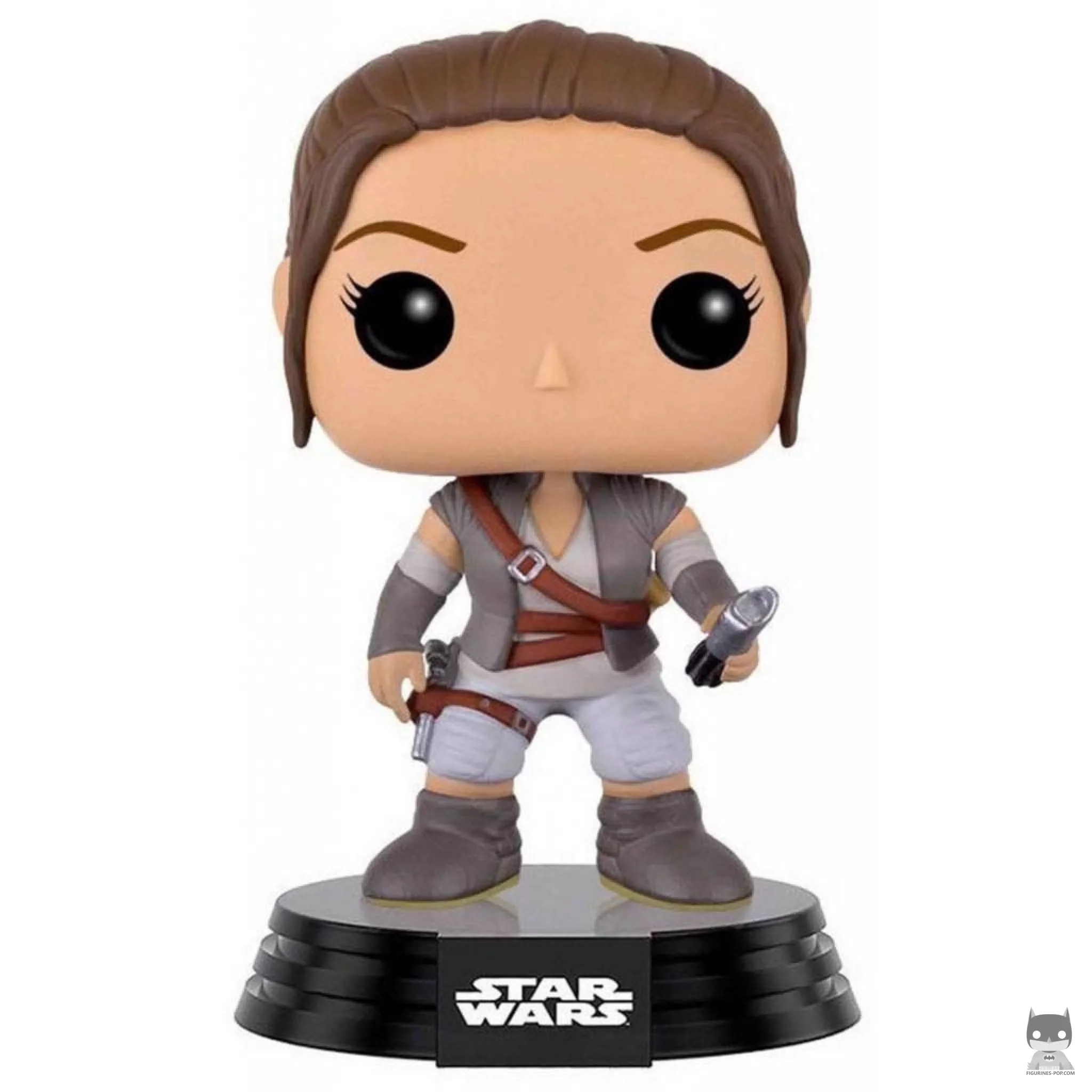 Figurine Funko POP Rey en Tenue de la Résistance (Star Wars : Episode VII, Le Réveil de la Force)