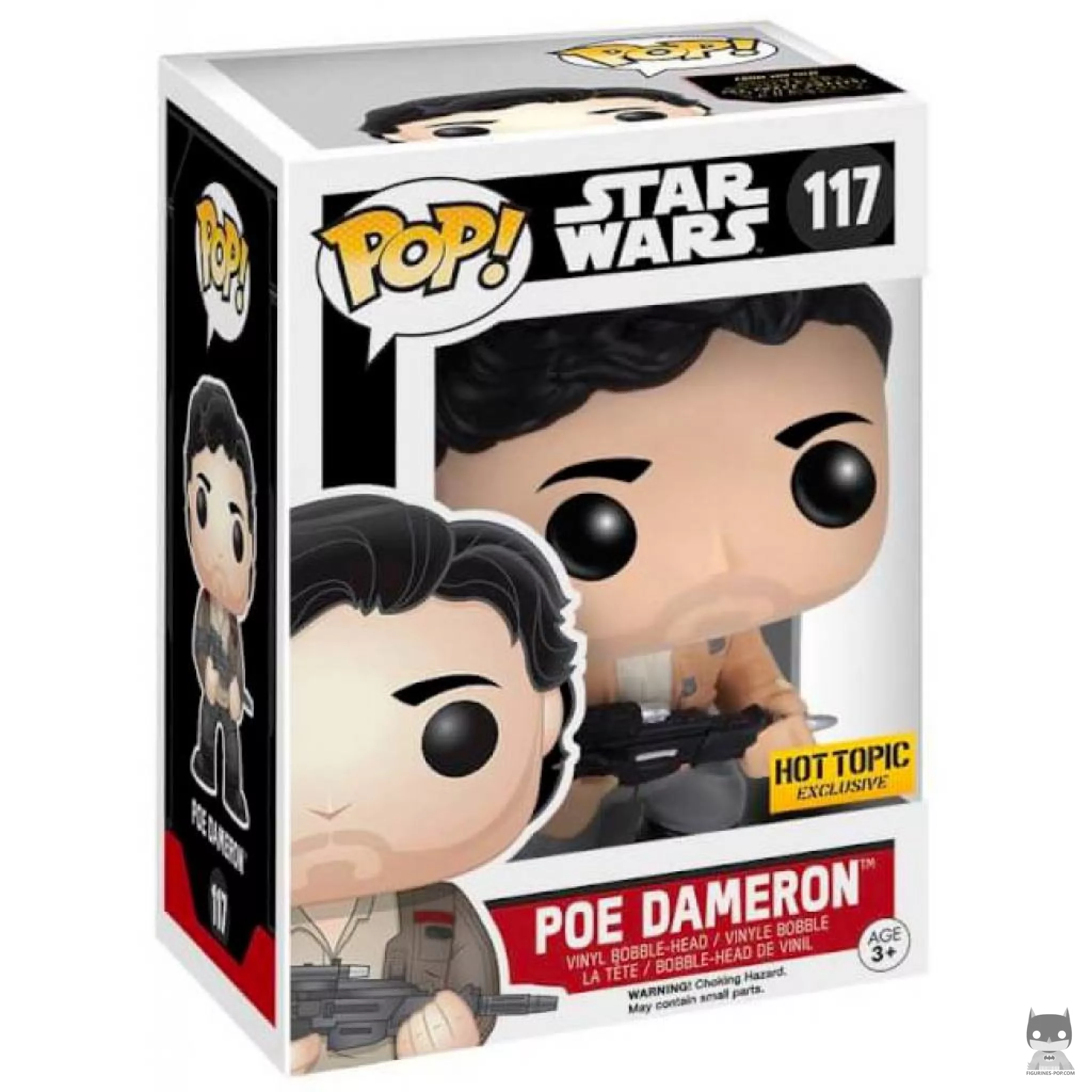 Figurine Funko POP Poe Dameron avec Veste avec boîte