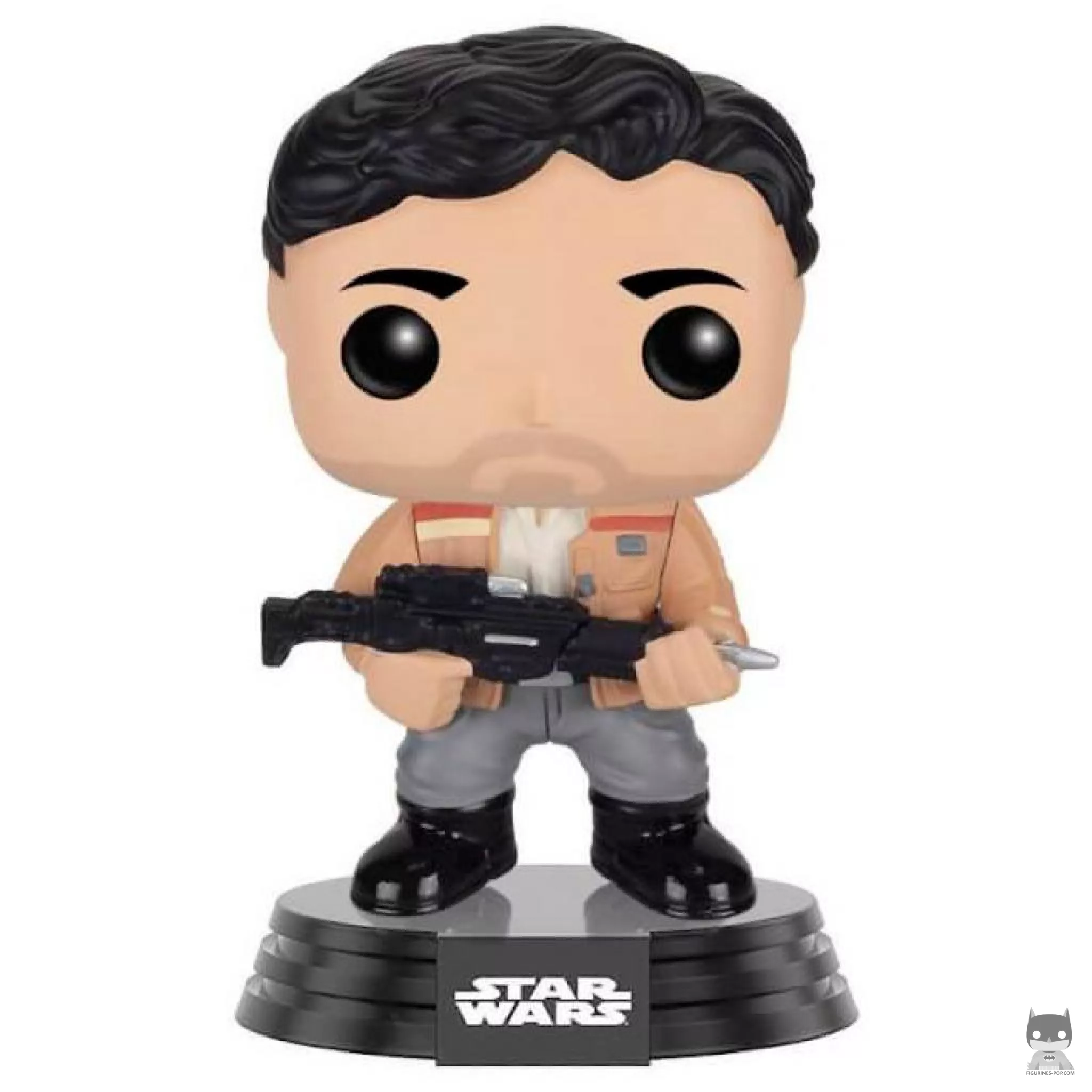 Figurine Funko POP Poe Dameron avec Veste (Star Wars : Episode VII, Le Réveil de la Force)