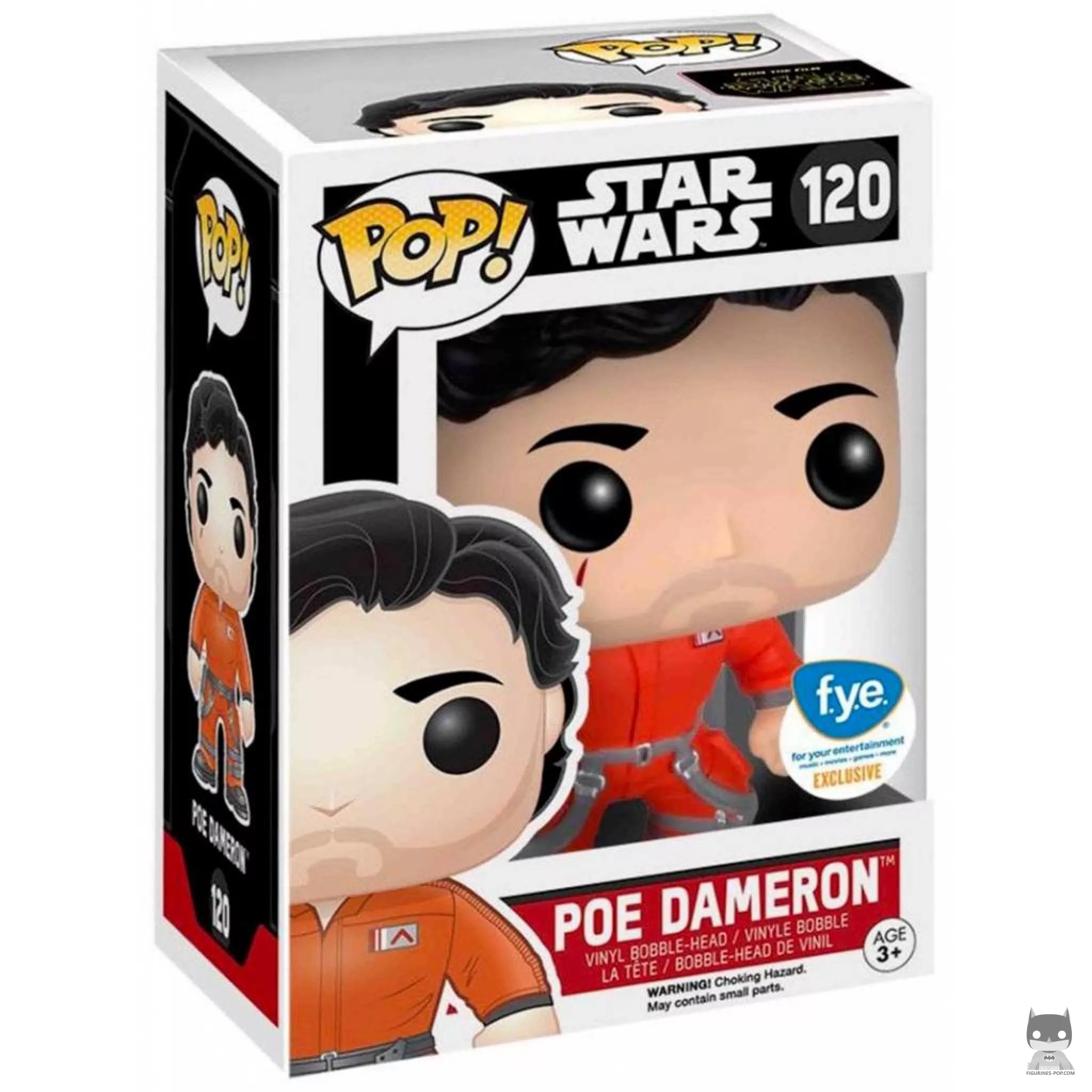 Figurine Funko POP Poe Dameron en Combinaison X-Wing avec boîte