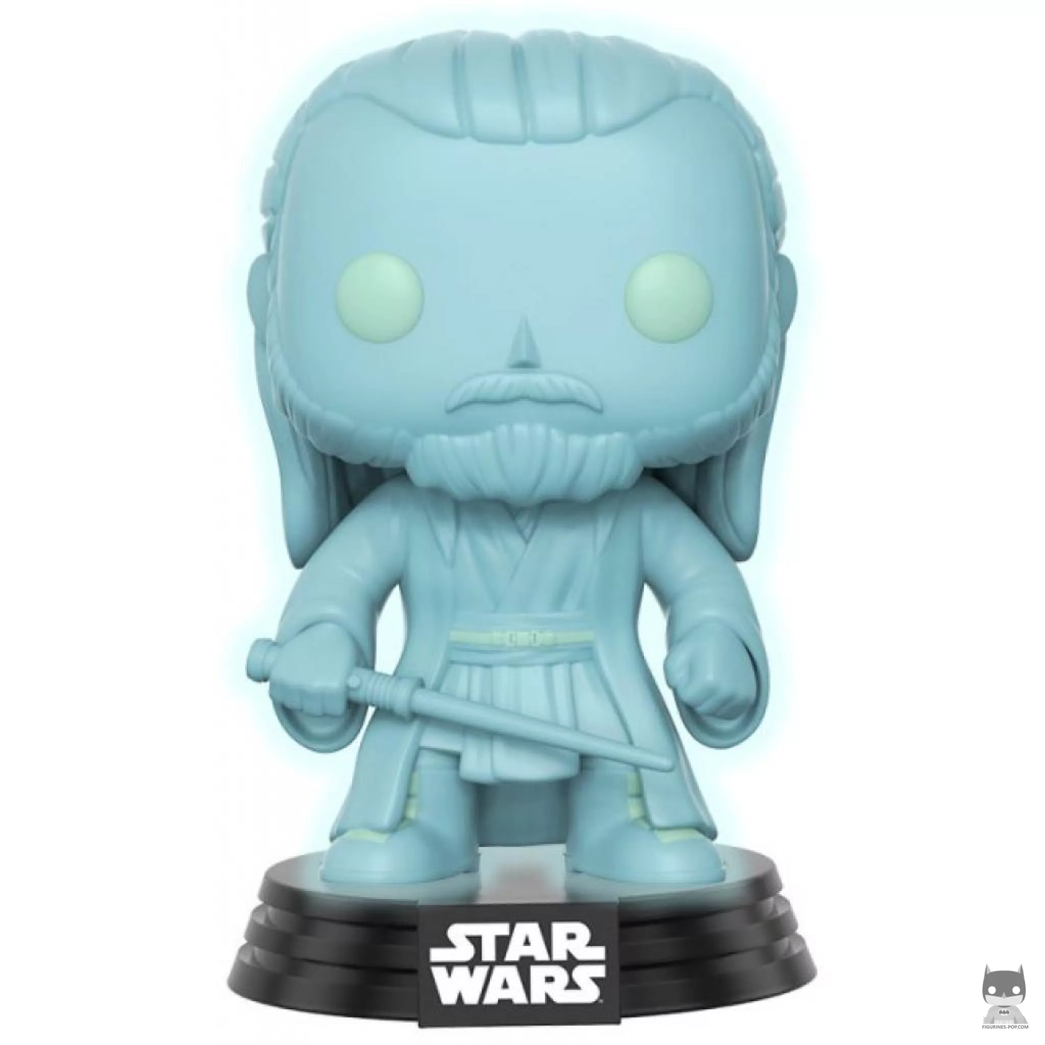 Figurine Funko POP Hologramme Qui Gon Jinn (Star Wars : Episode VII, Le Réveil de la Force)