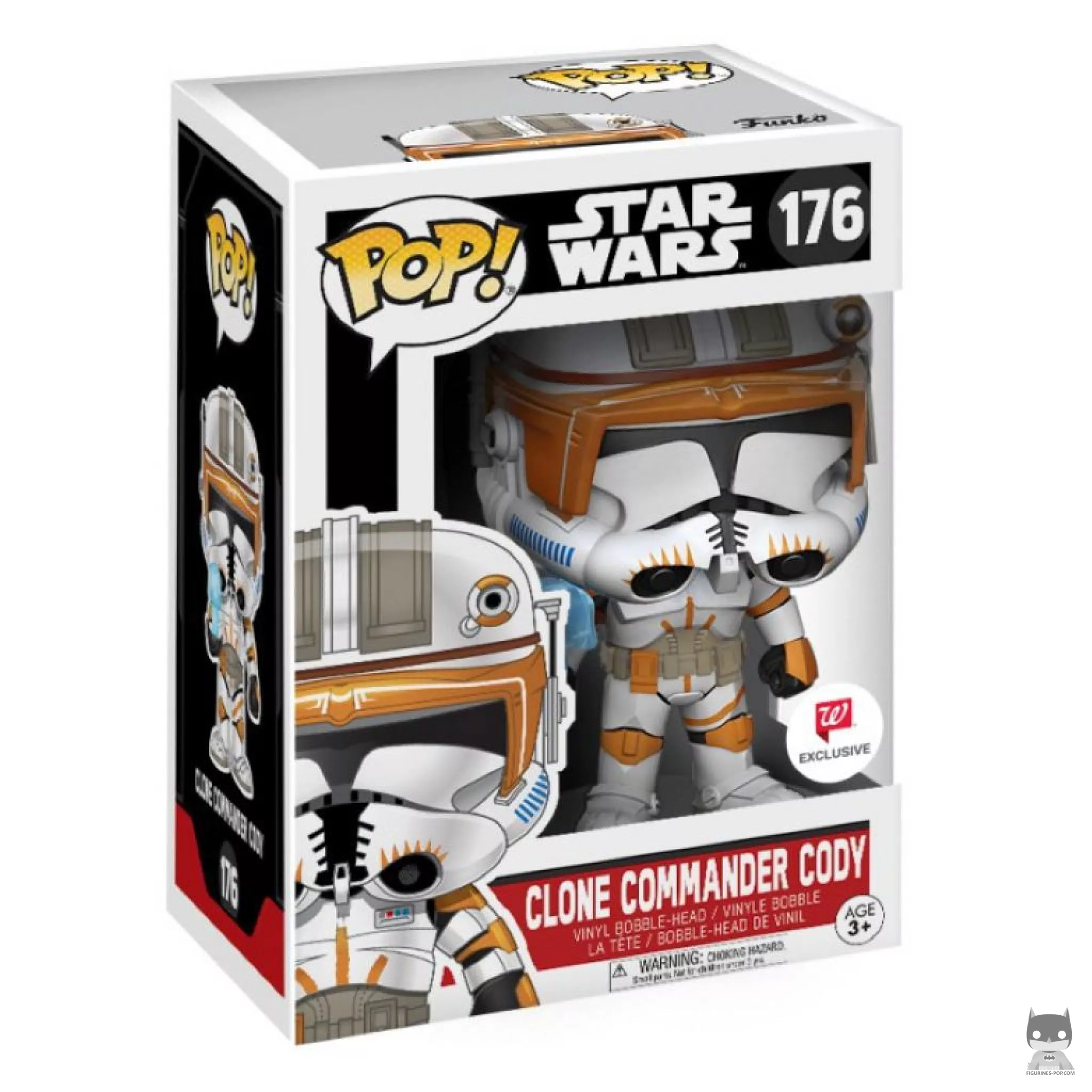 Figurine Funko POP Clone du Commandant Cody avec boîte