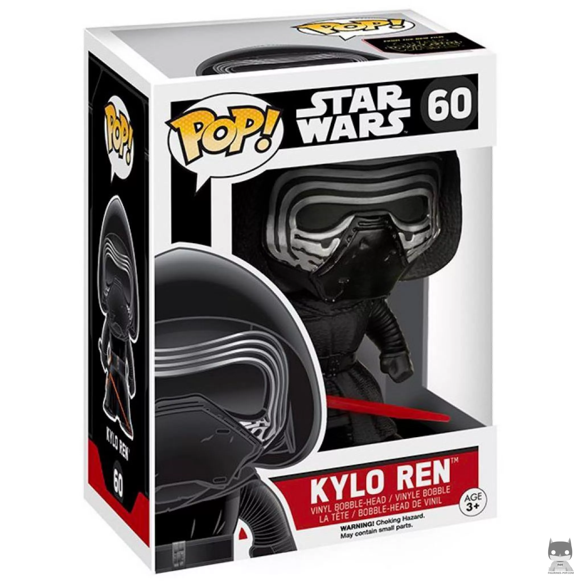 Figurine Funko POP Kylo Ren Masqué avec boîte