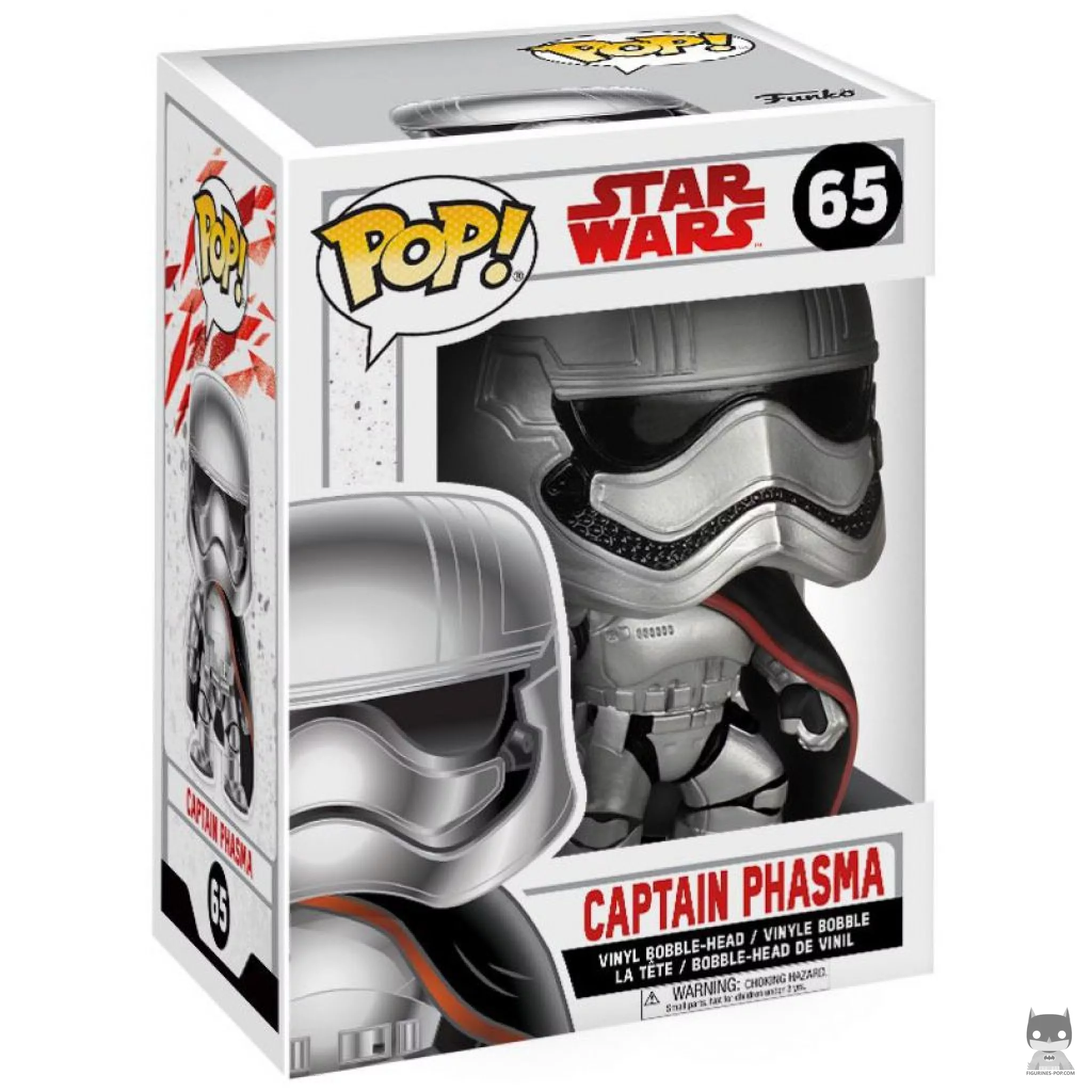 Figurine Funko POP Capitaine Phasma avec boîte
