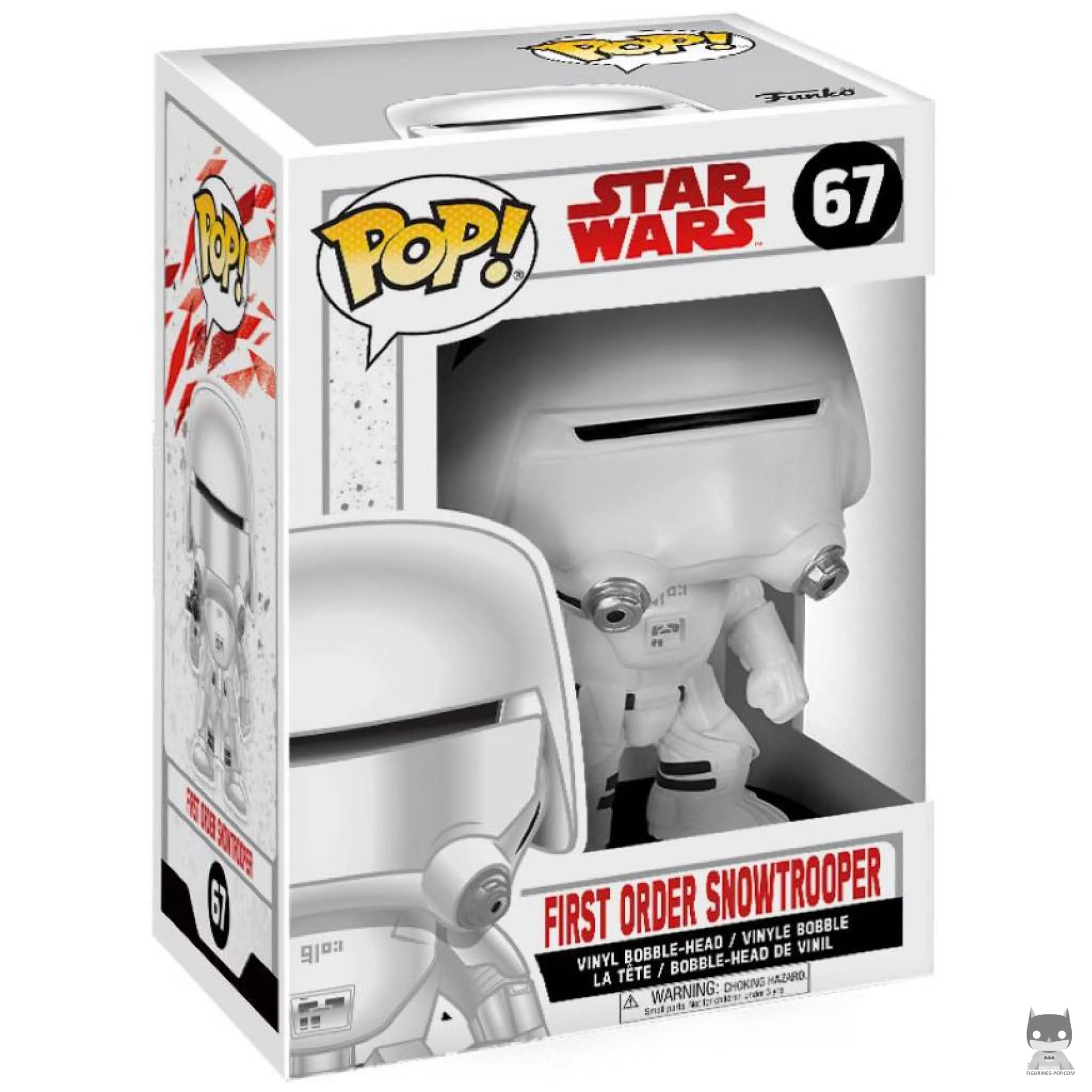 Figurine Funko POP Snowtrooper du Premier Ordre avec boîte