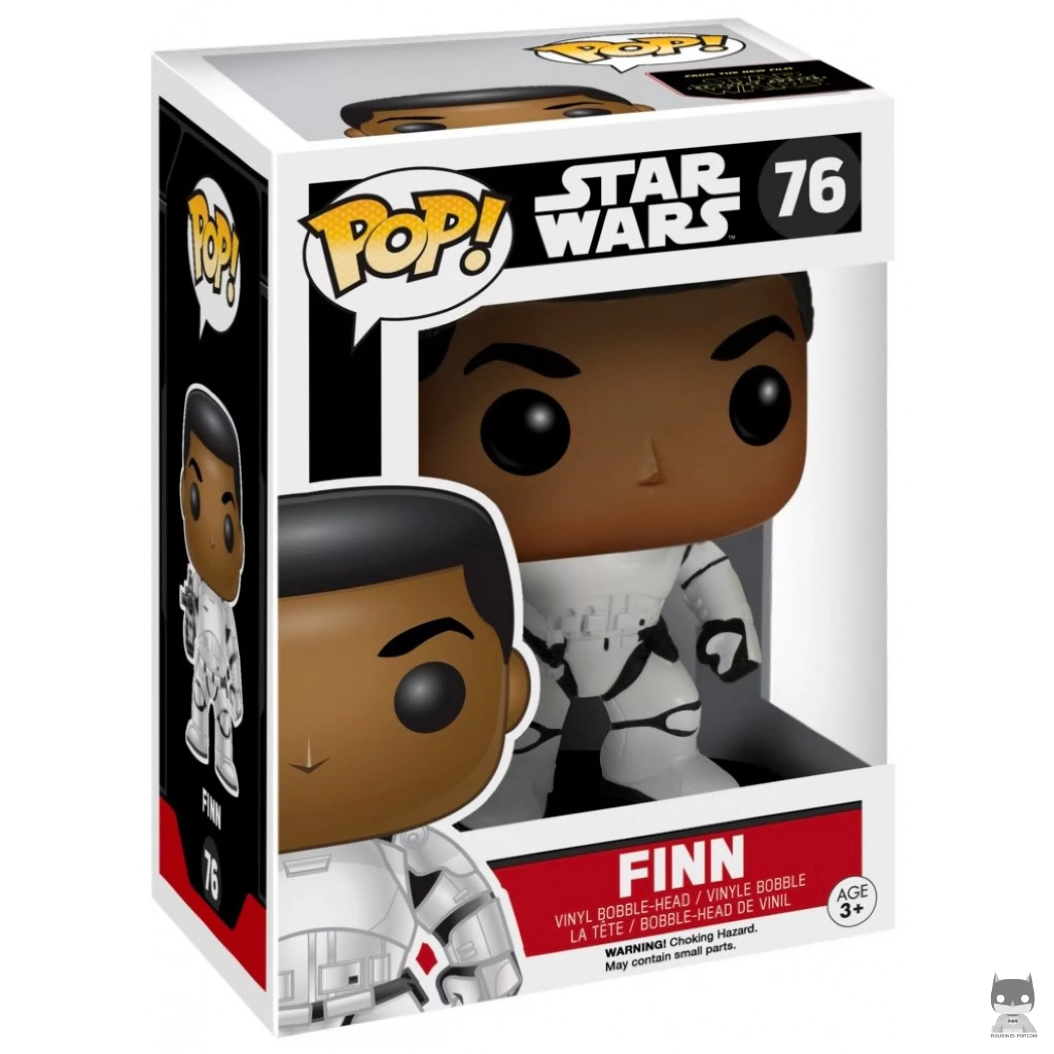 Figurine Funko POP Finn en Stormtrooper avec boîte