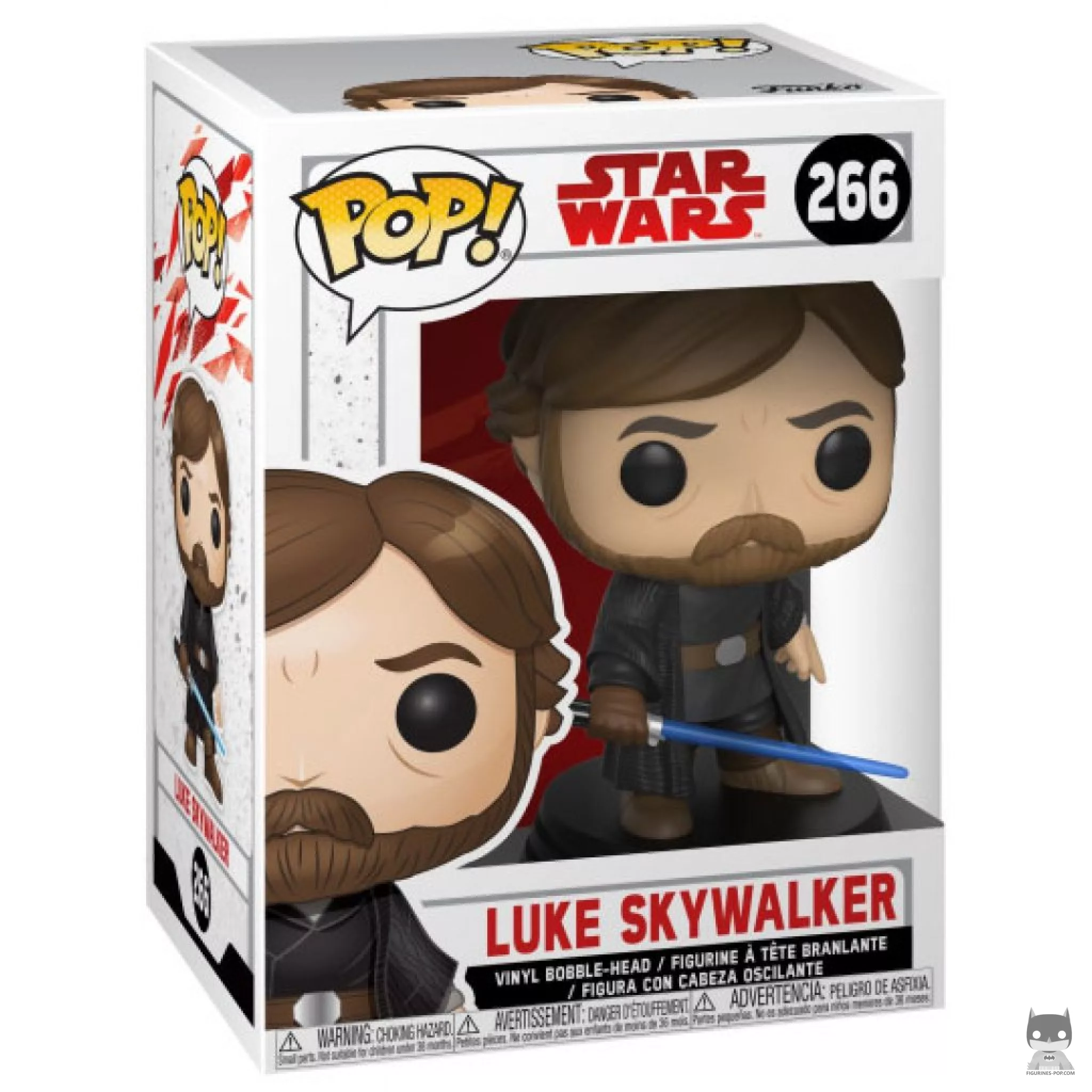 Figurine Funko POP Luke Skywalker avec boîte