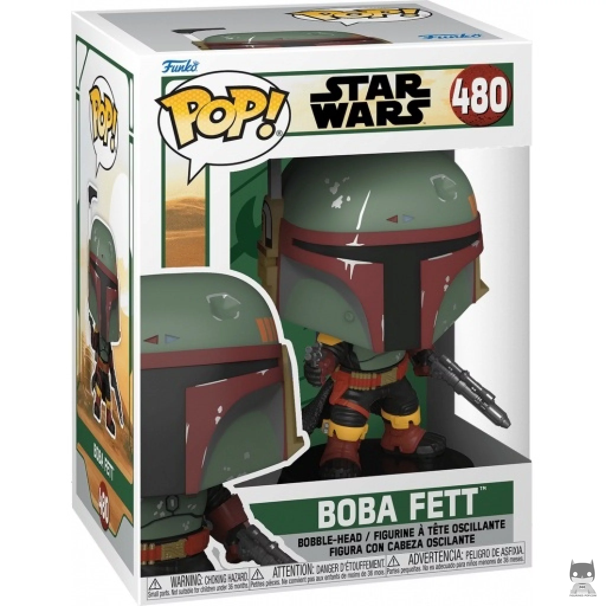 Figurine Funko POP Boba Fett avec boîte