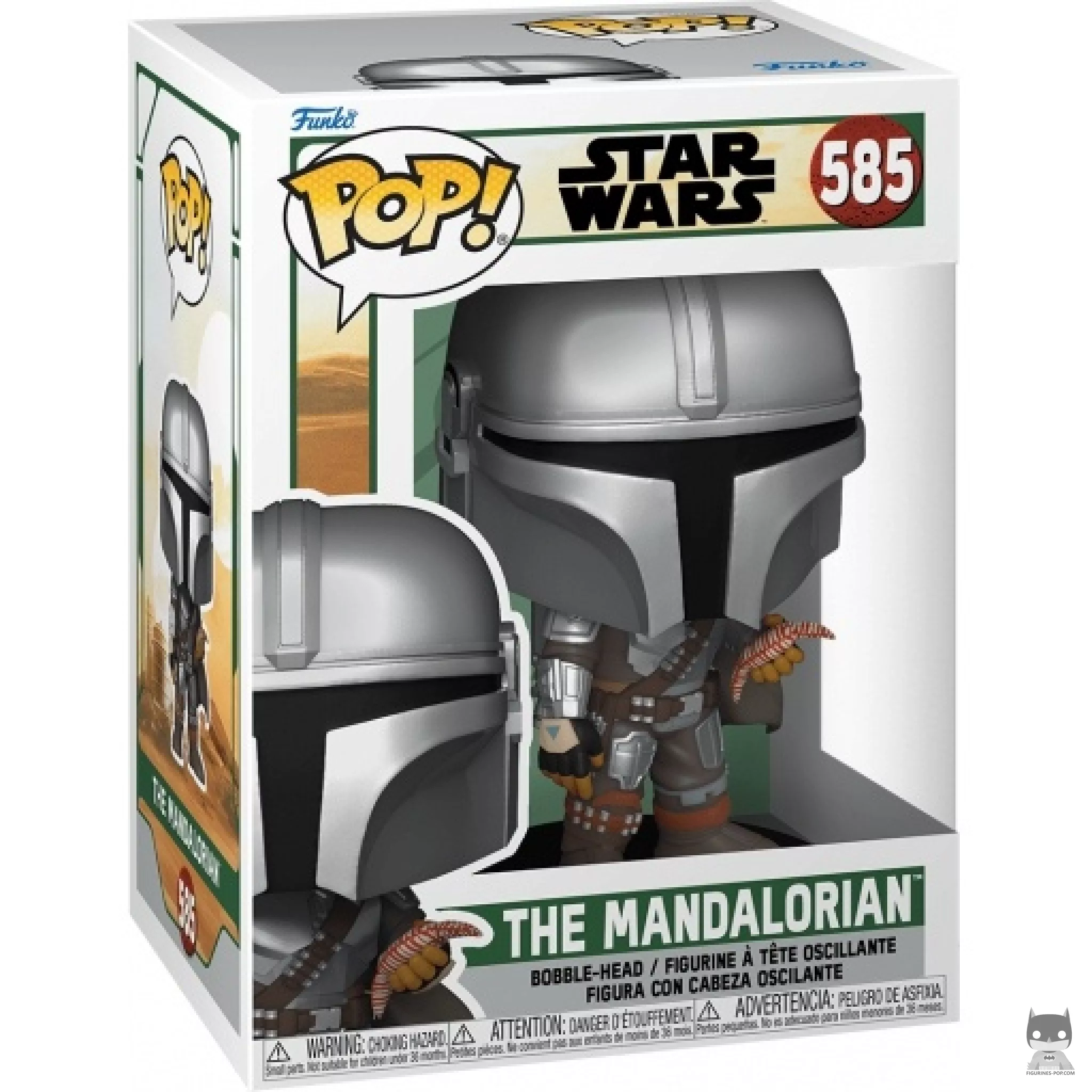 Figurine Funko POP Le Mandalorien avec boîte
