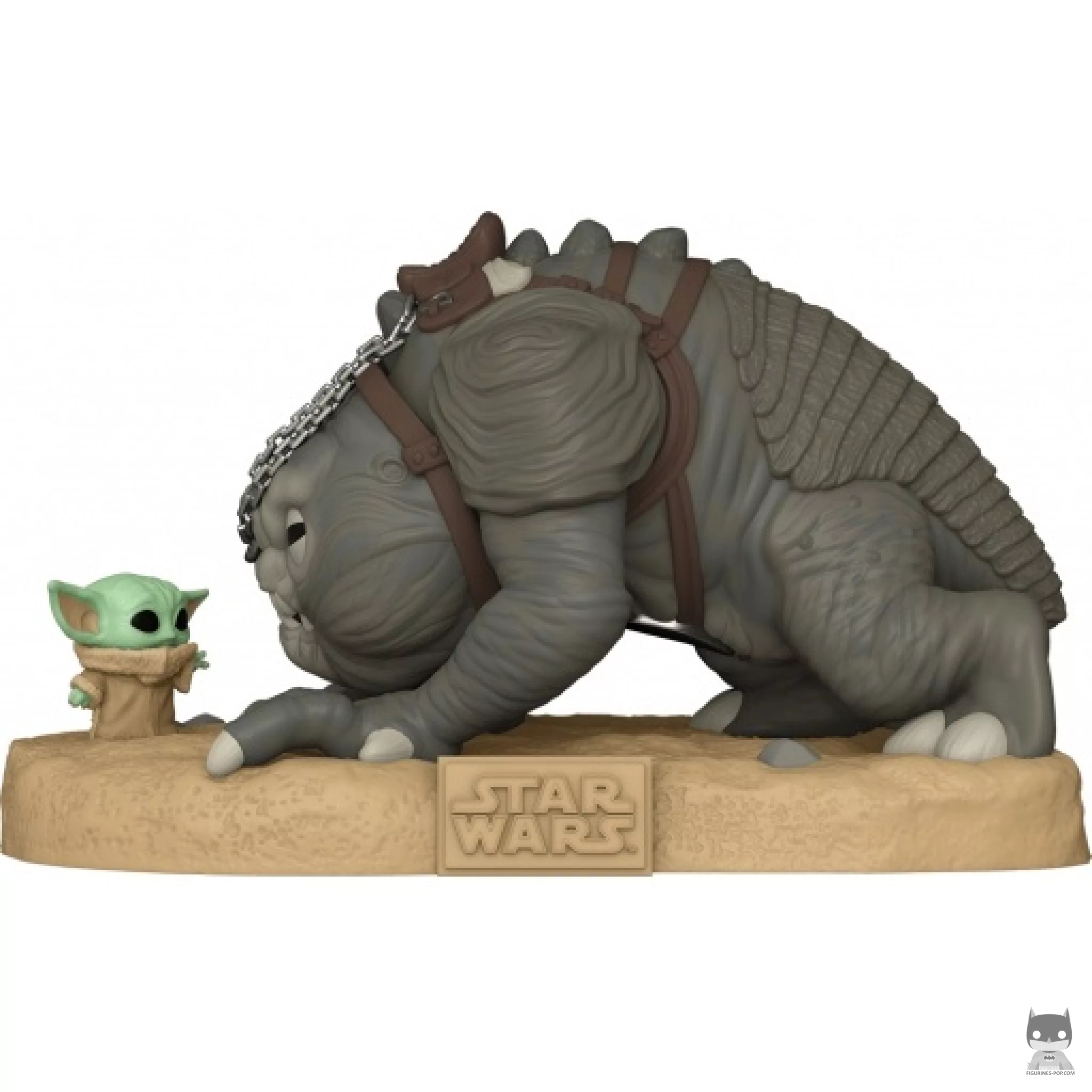 Figurine Funko POP Grogu avec Rancor (Star Wars : Le Livre de Boba Fett)
