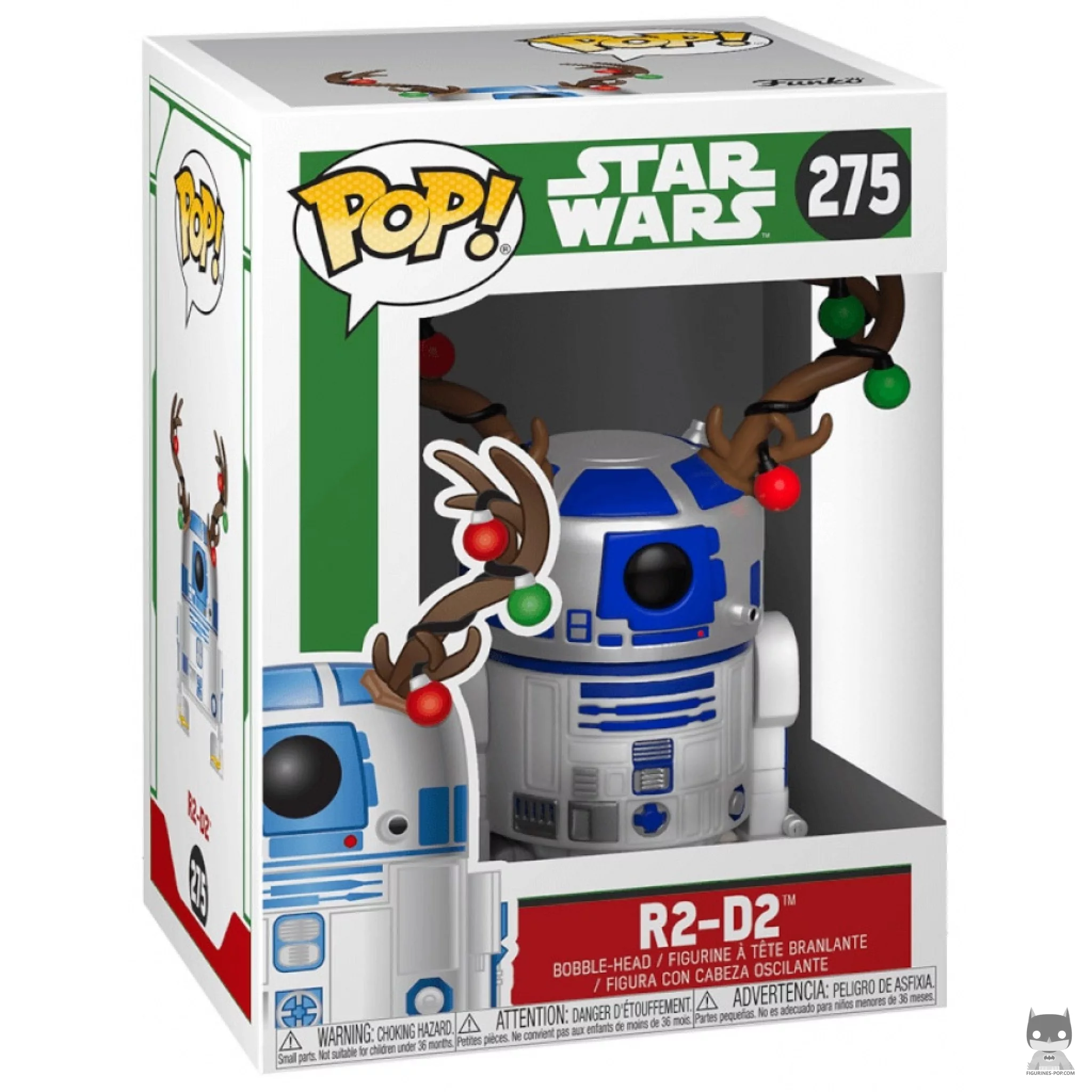 Figurine Funko POP R2-D2 avec Bois avec boîte