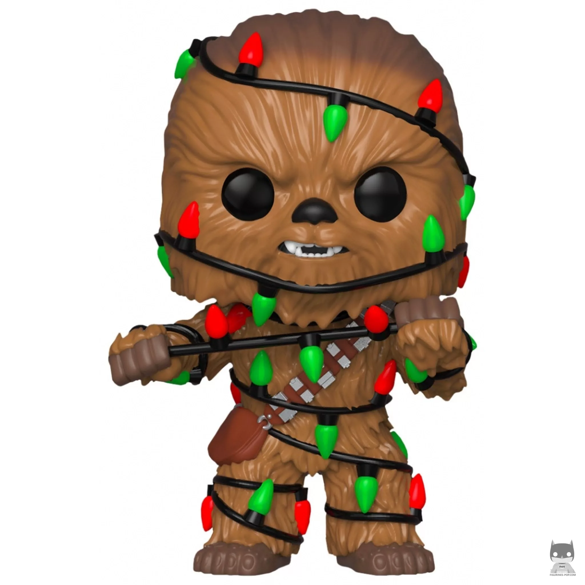 Figurine Funko POP Chewbacca avec Guirlandes (Star Wars (Noël))