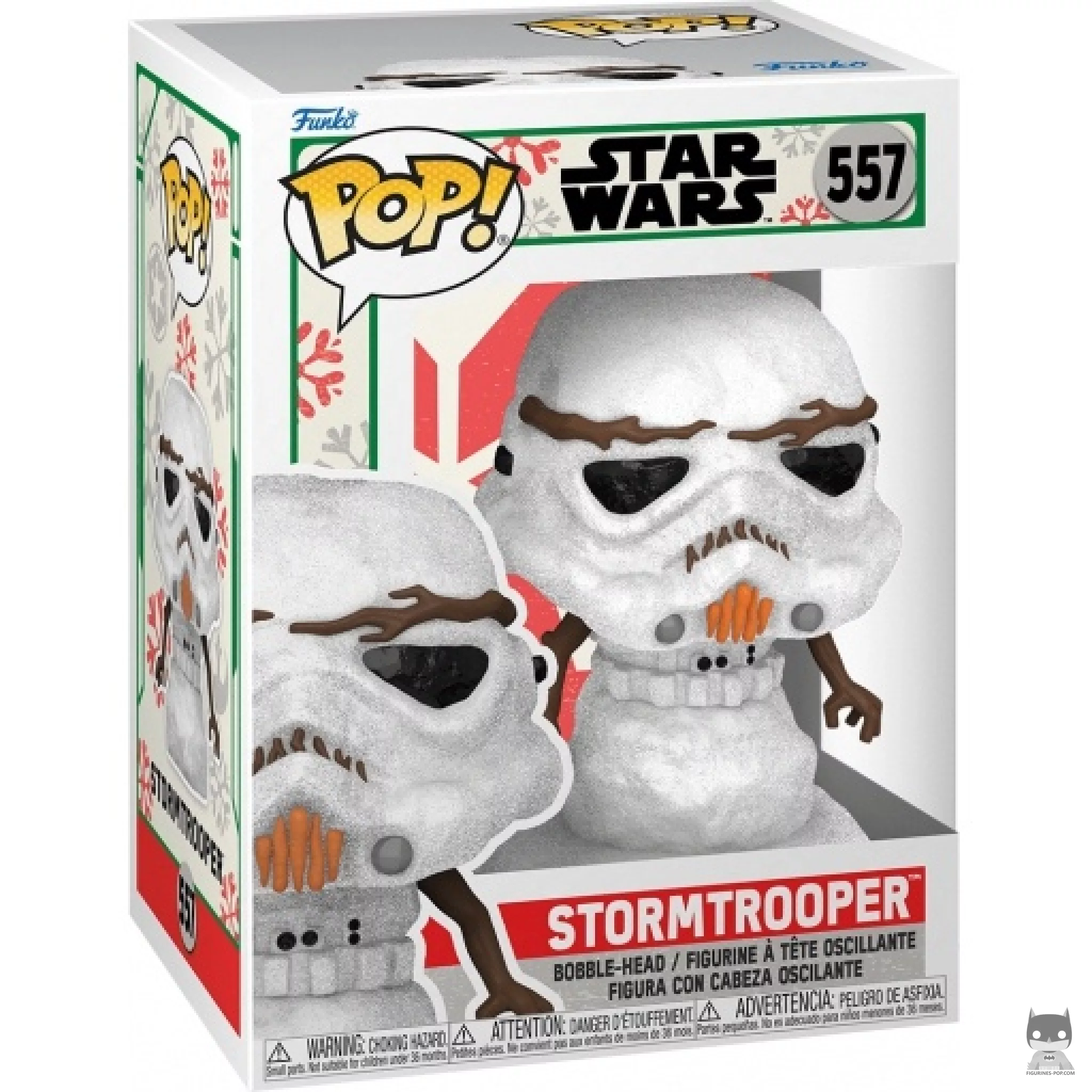 Figurine Funko POP Stormtrooper Bonhomme de neige avec boîte