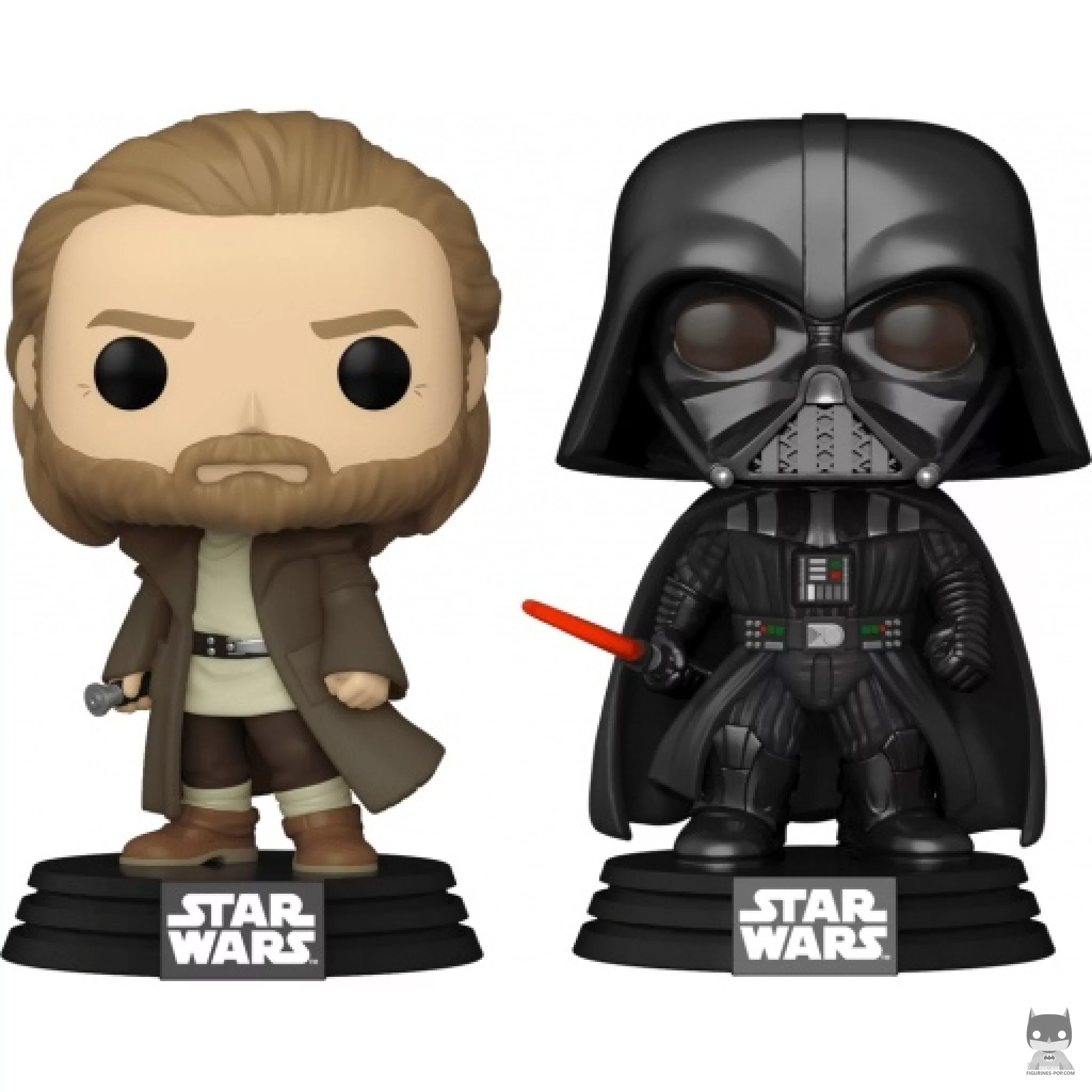 Figurine Funko POP Obi-Wan Kenobi & Dark Vador (Star Wars : Obi-Wan Kenobi)