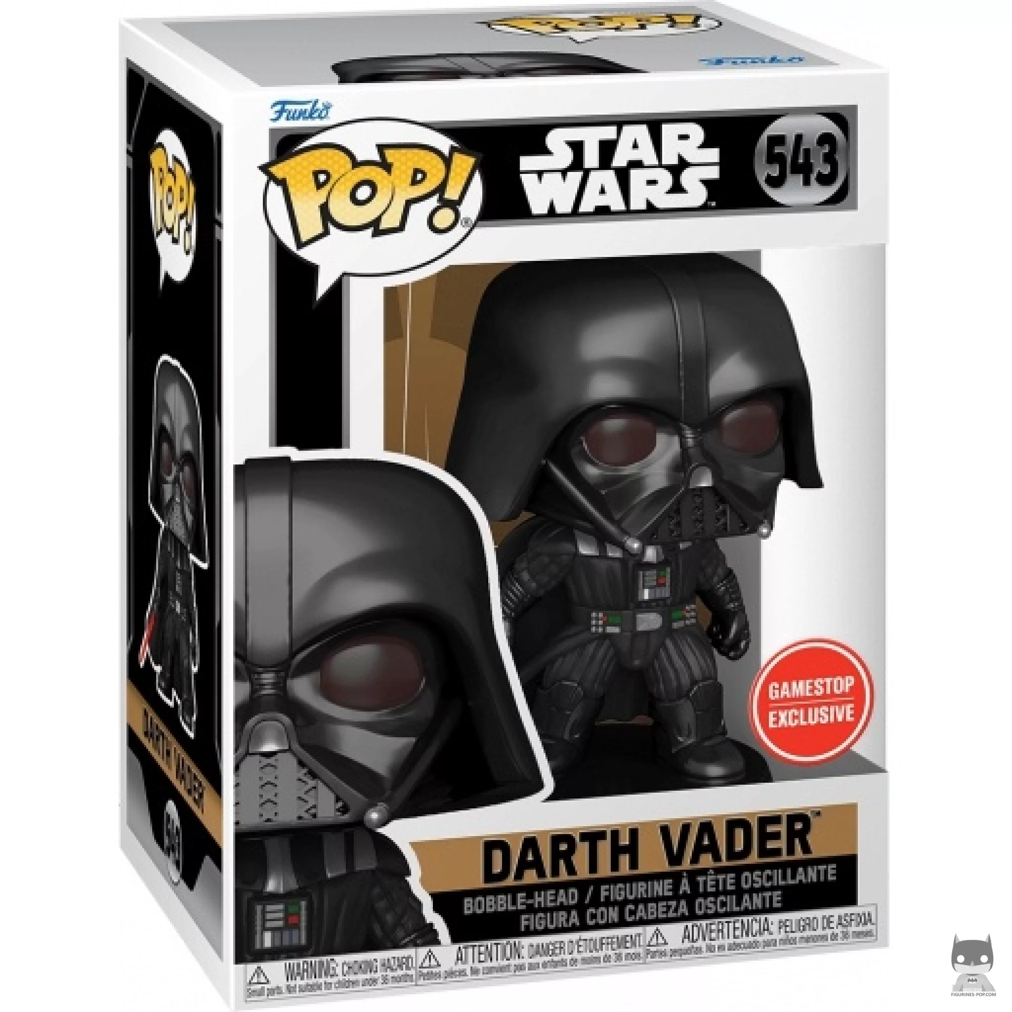 Figurine Funko POP Dark Vador avec boîte