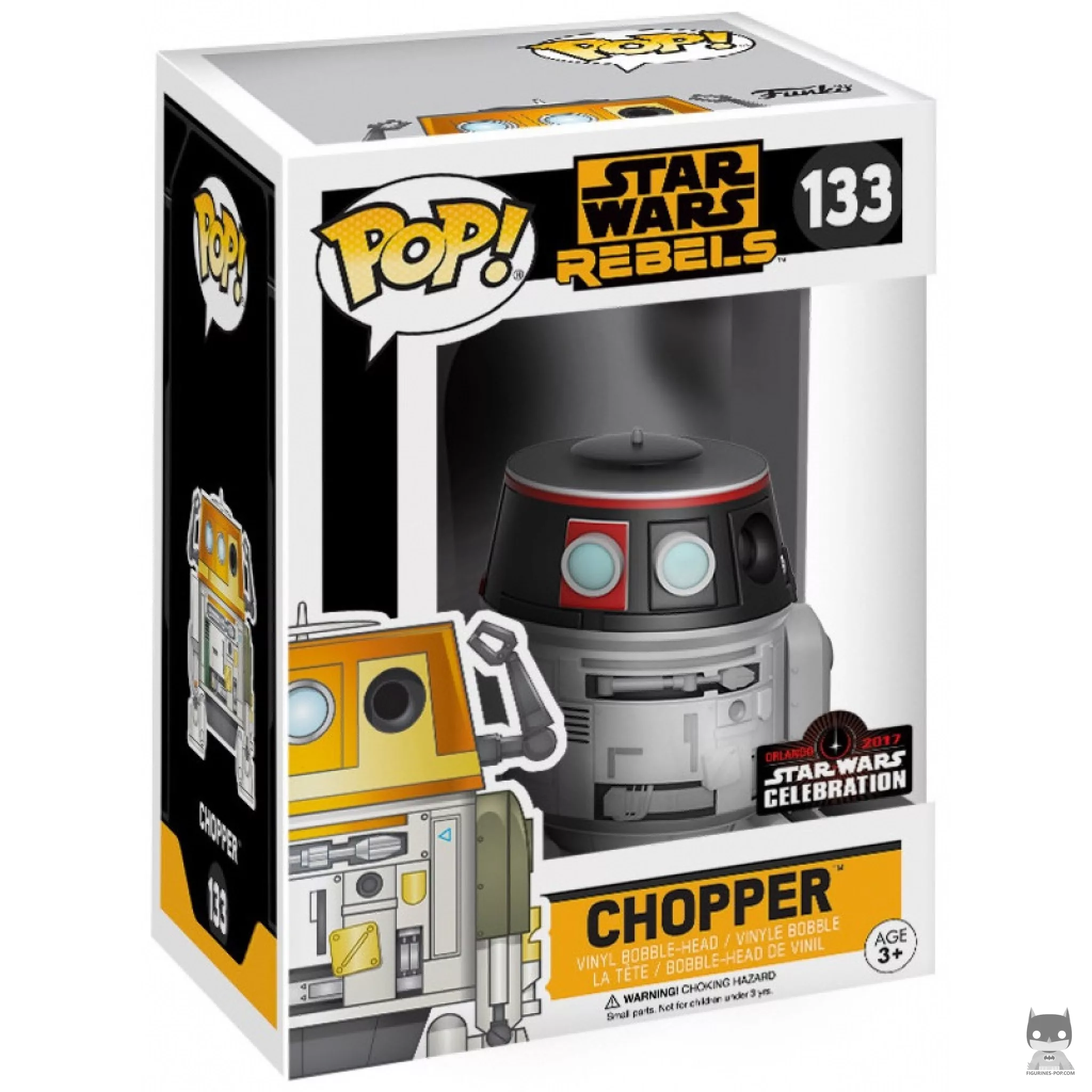 Figurine Funko POP Chopper (Déguisement Impérial) avec boîte