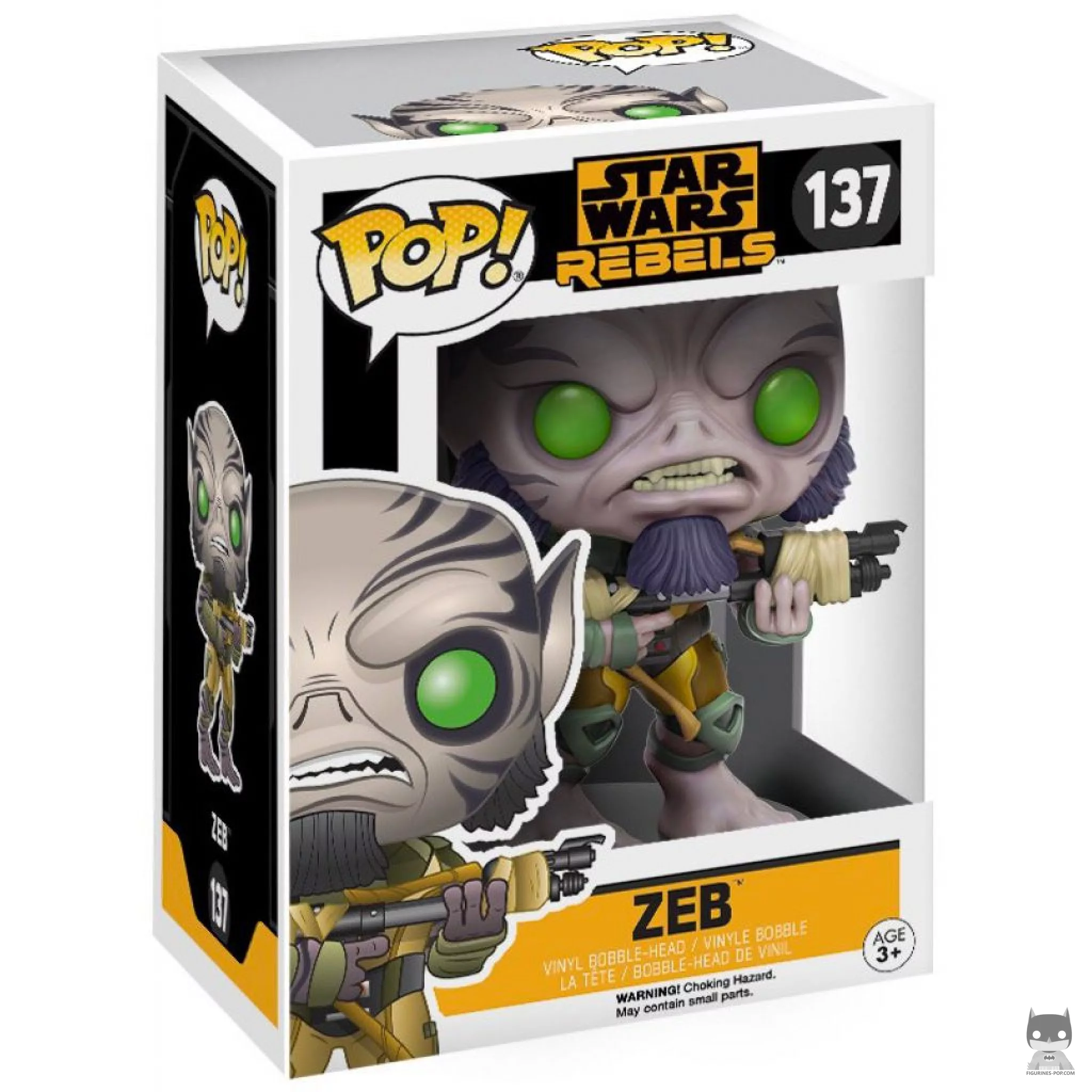 Figurine Funko POP Zeb avec boîte