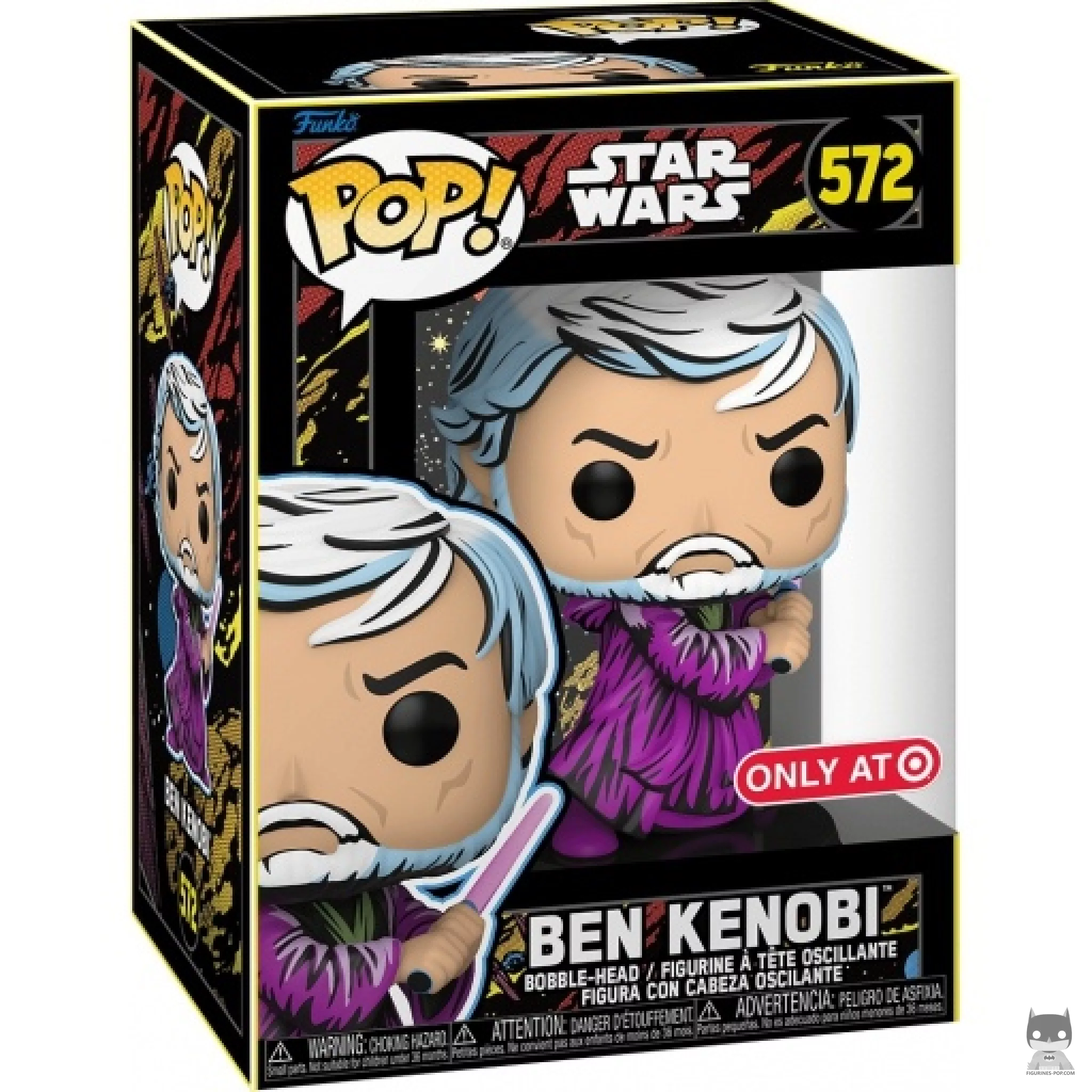 Figurine Funko POP Ben Kenobi avec boîte