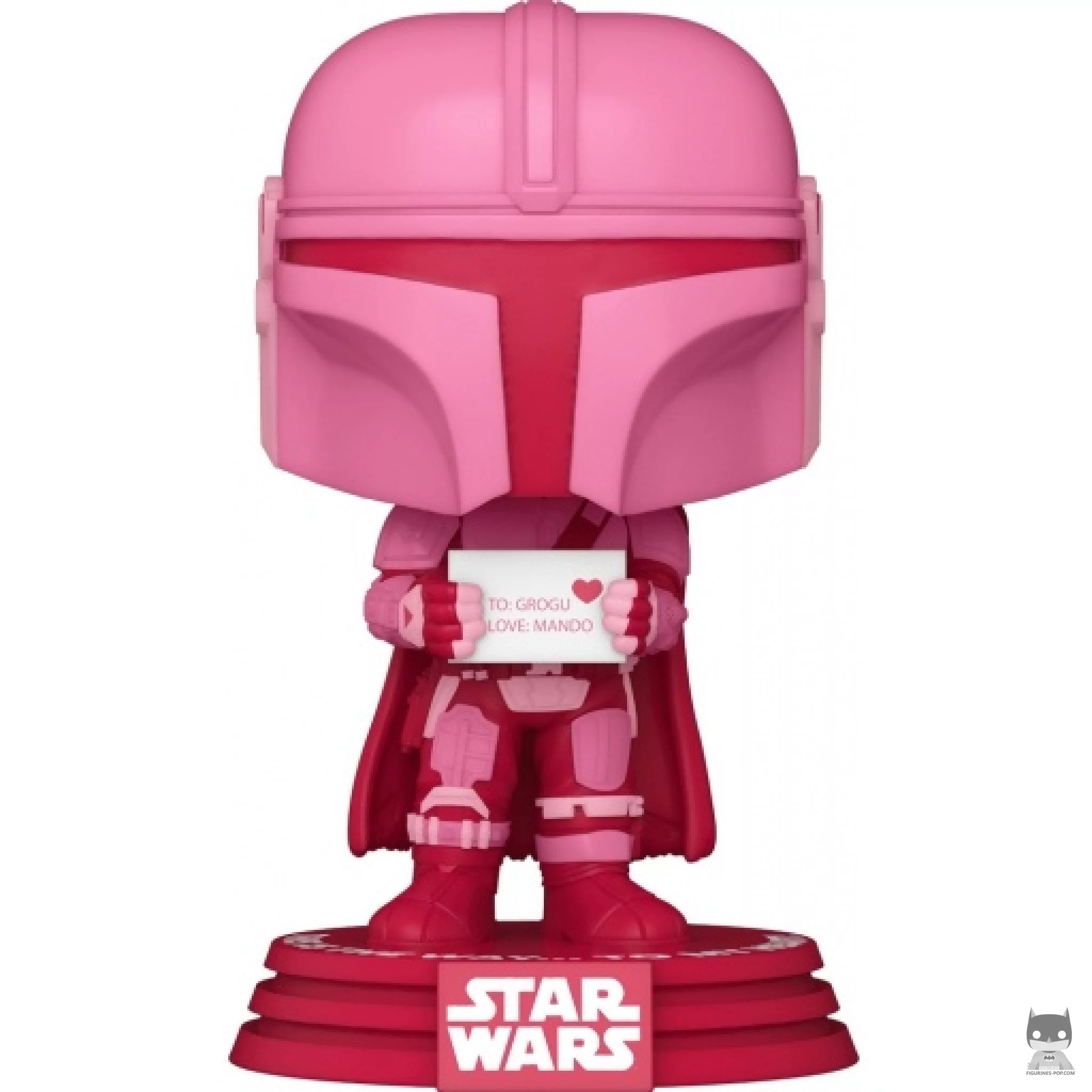 Figurine Funko POP Le Mandalorien (Rose) (Star Wars (Saint Valentin))