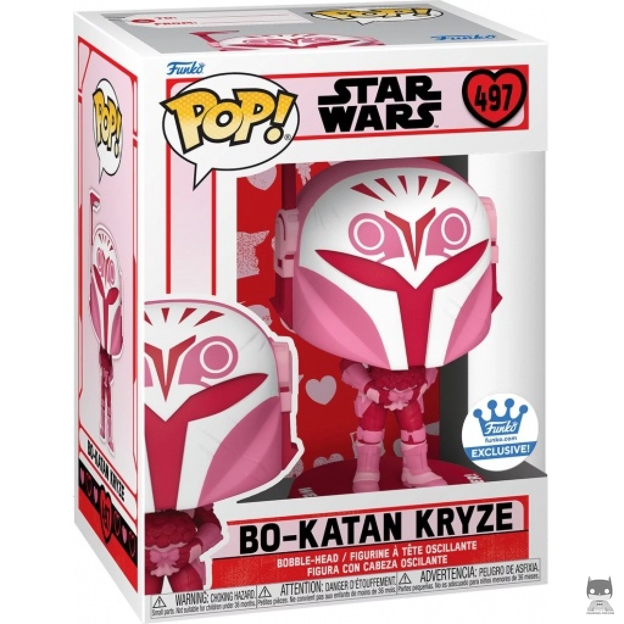 Figurine Funko POP Bo-Katan Kryze (Rose) avec boîte