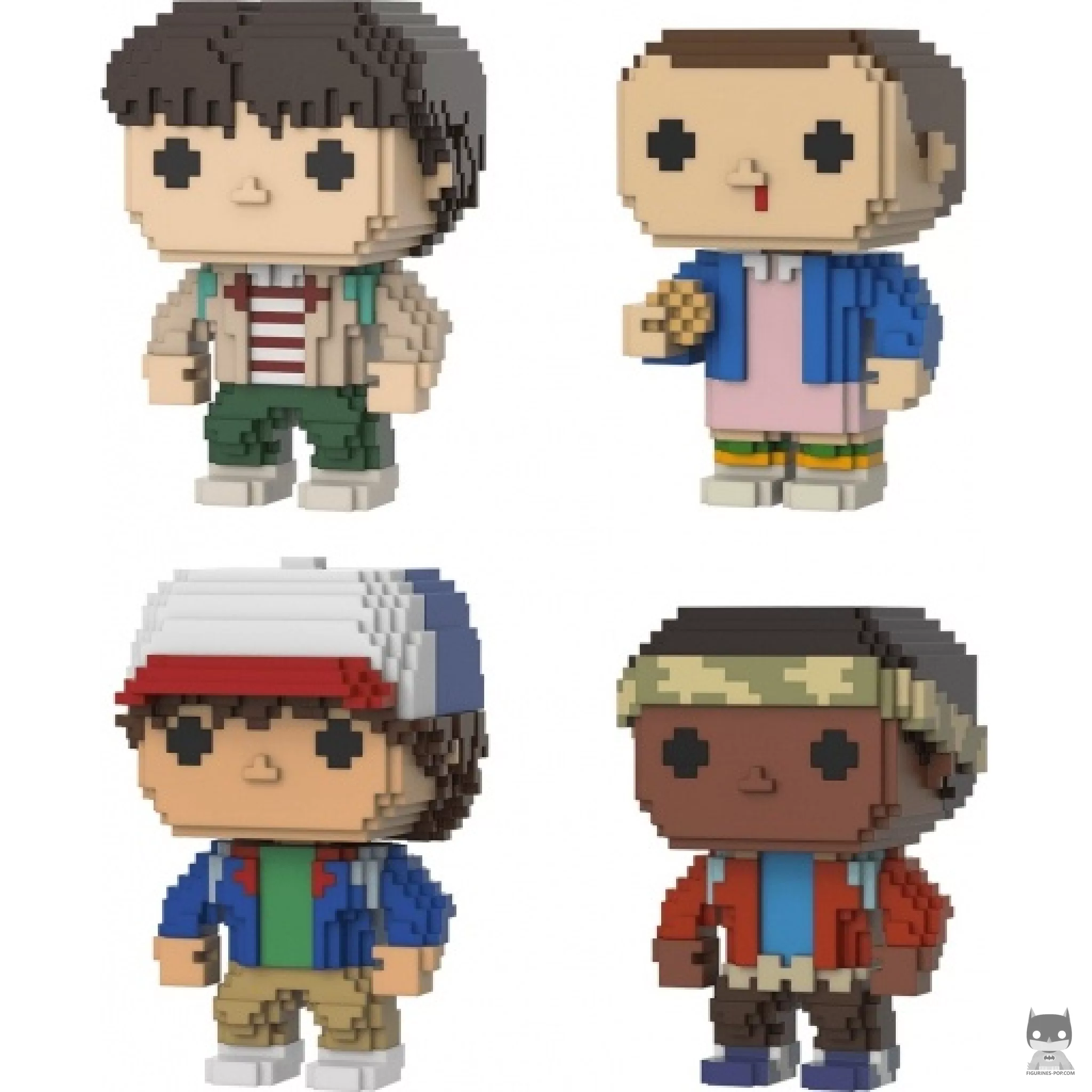 Figurine Funko POP Onze avec Eggos, Mike, Dustin & Lucas (Stranger Things)