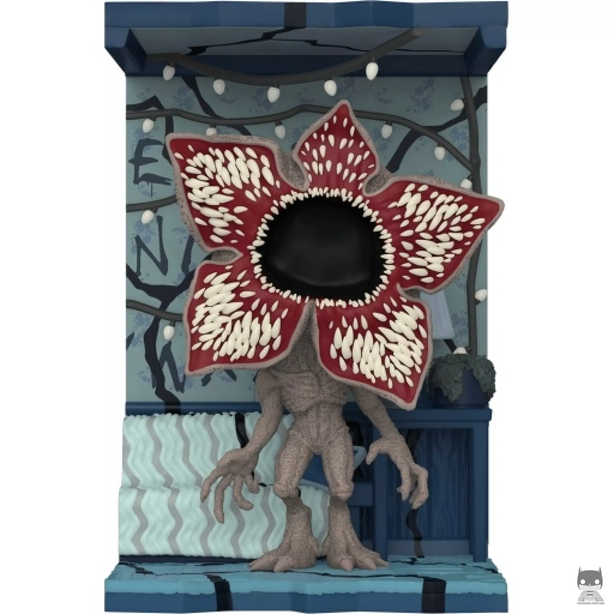 Figurine Funko POP Maison des Byers avec Demogorgon (Build a Scene) (Stranger Things)