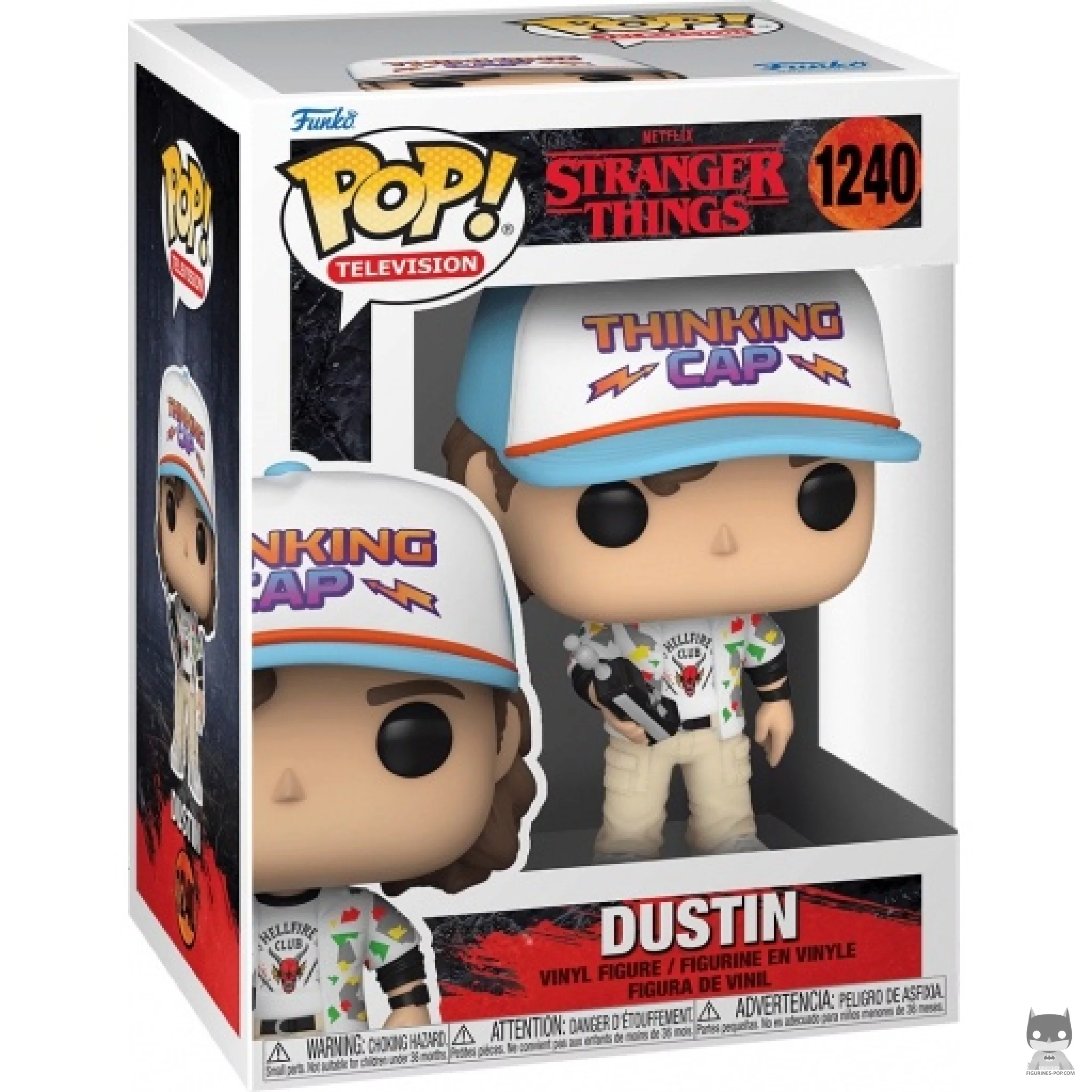 Figurine Funko POP Dustin avec boîte