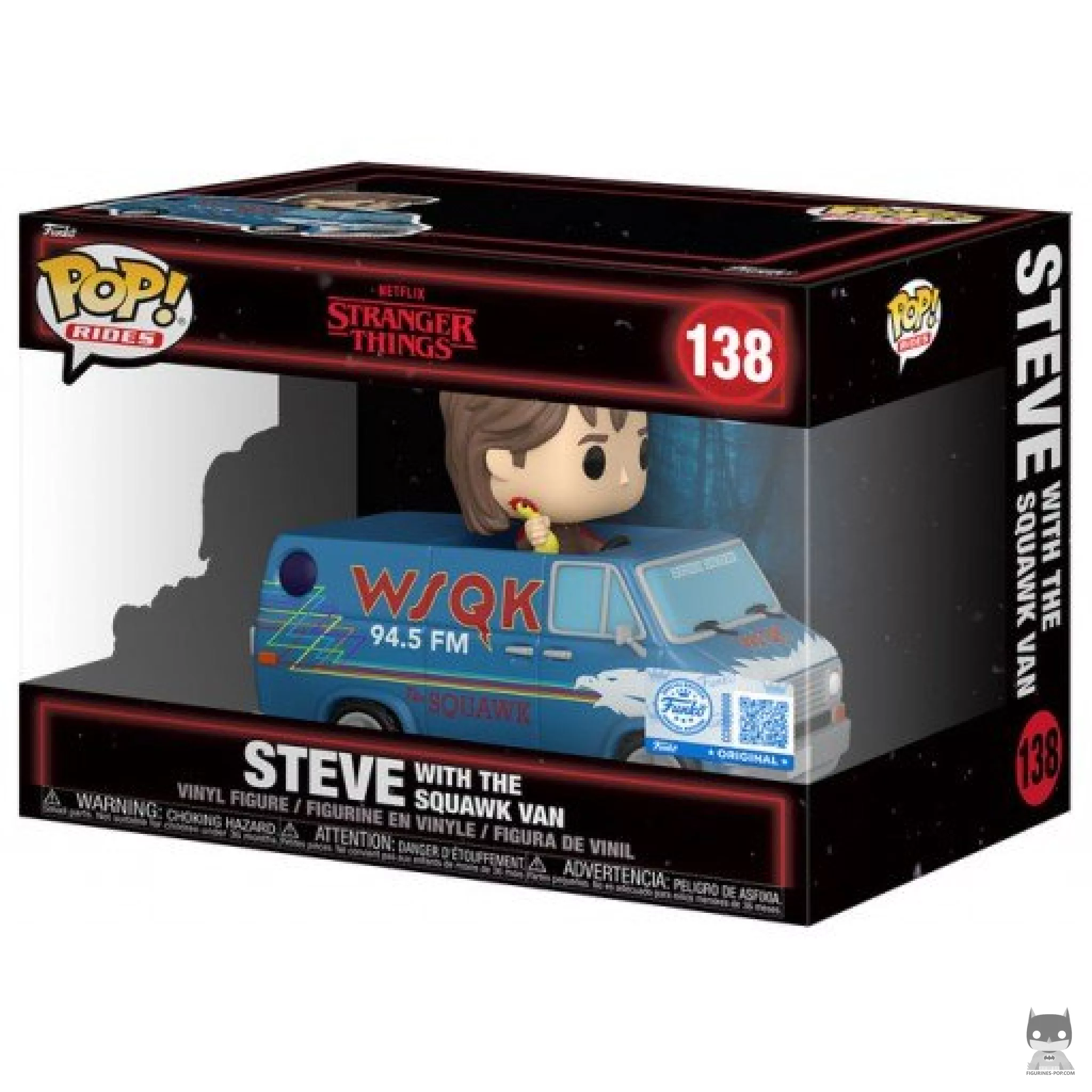 Figurine Funko POP Steve avec le Van Squawk avec boîte