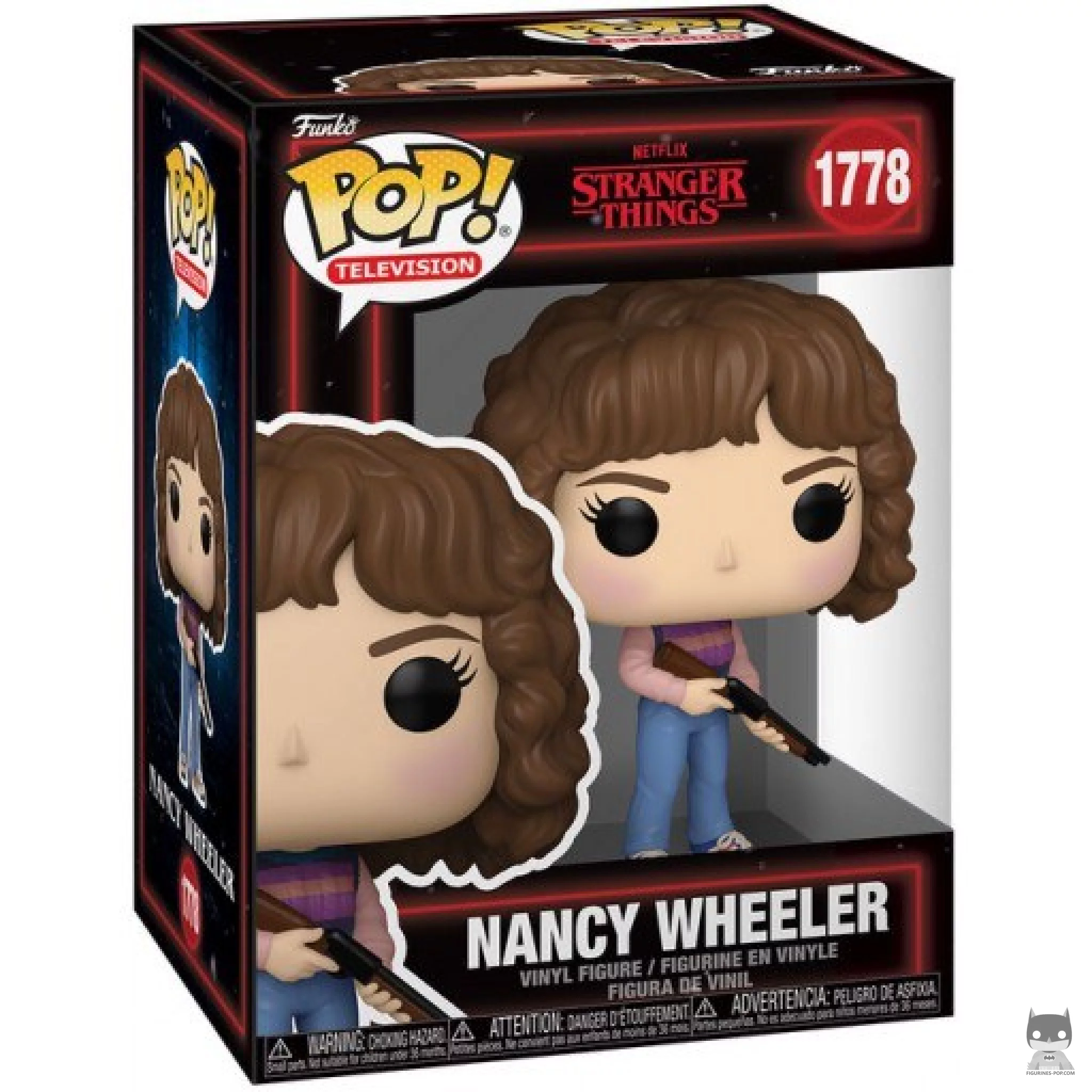 Figurine Funko POP Nancy Wheeler avec boîte