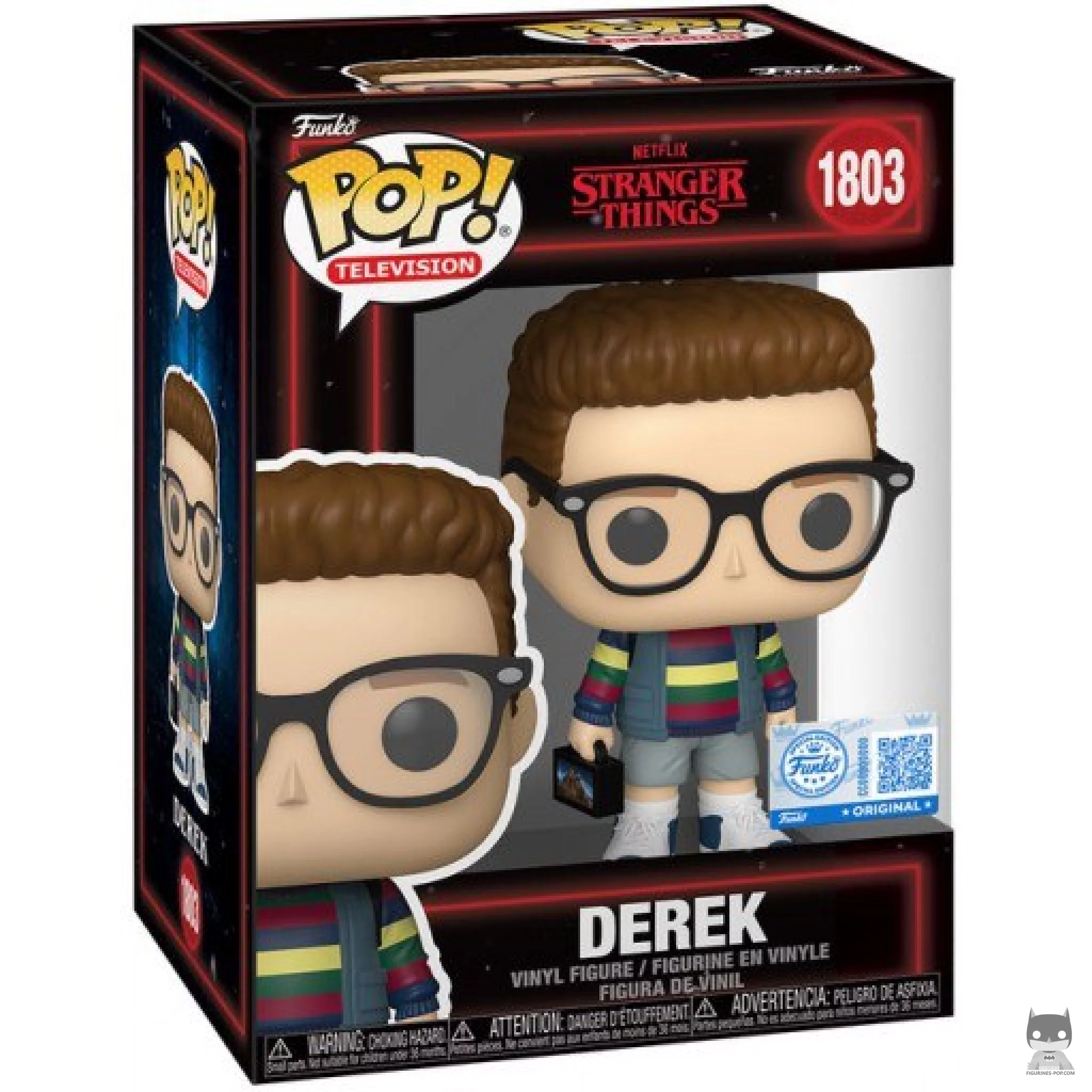 Figurine Funko POP Derek Turnbow avec boîte