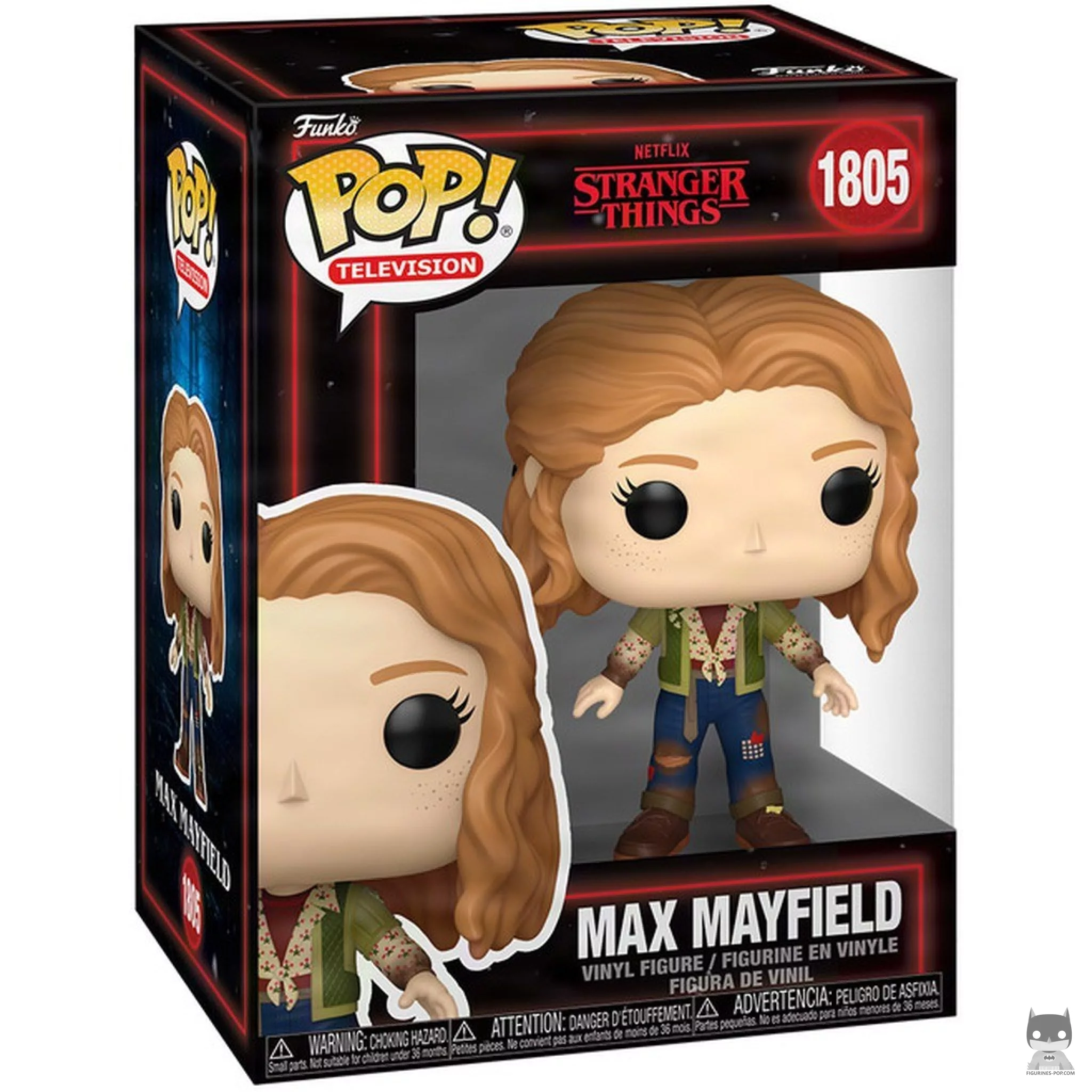 Figurine Funko POP Max Mayfield avec boîte