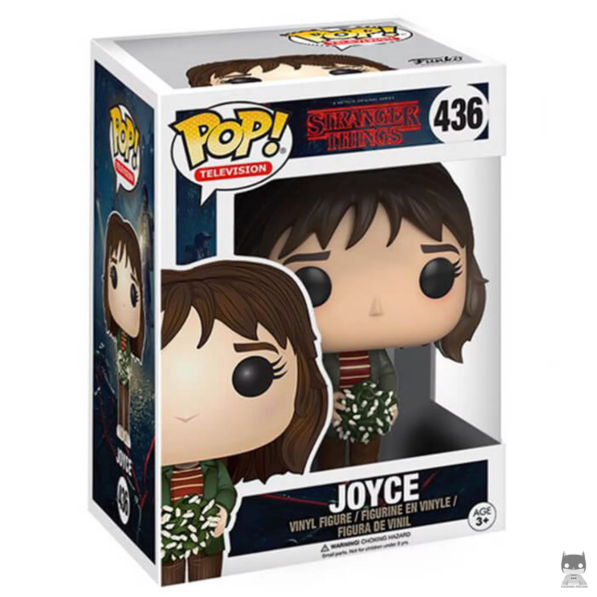 Figurine Funko POP Joyce Byers avec des guirlandes avec boîte
