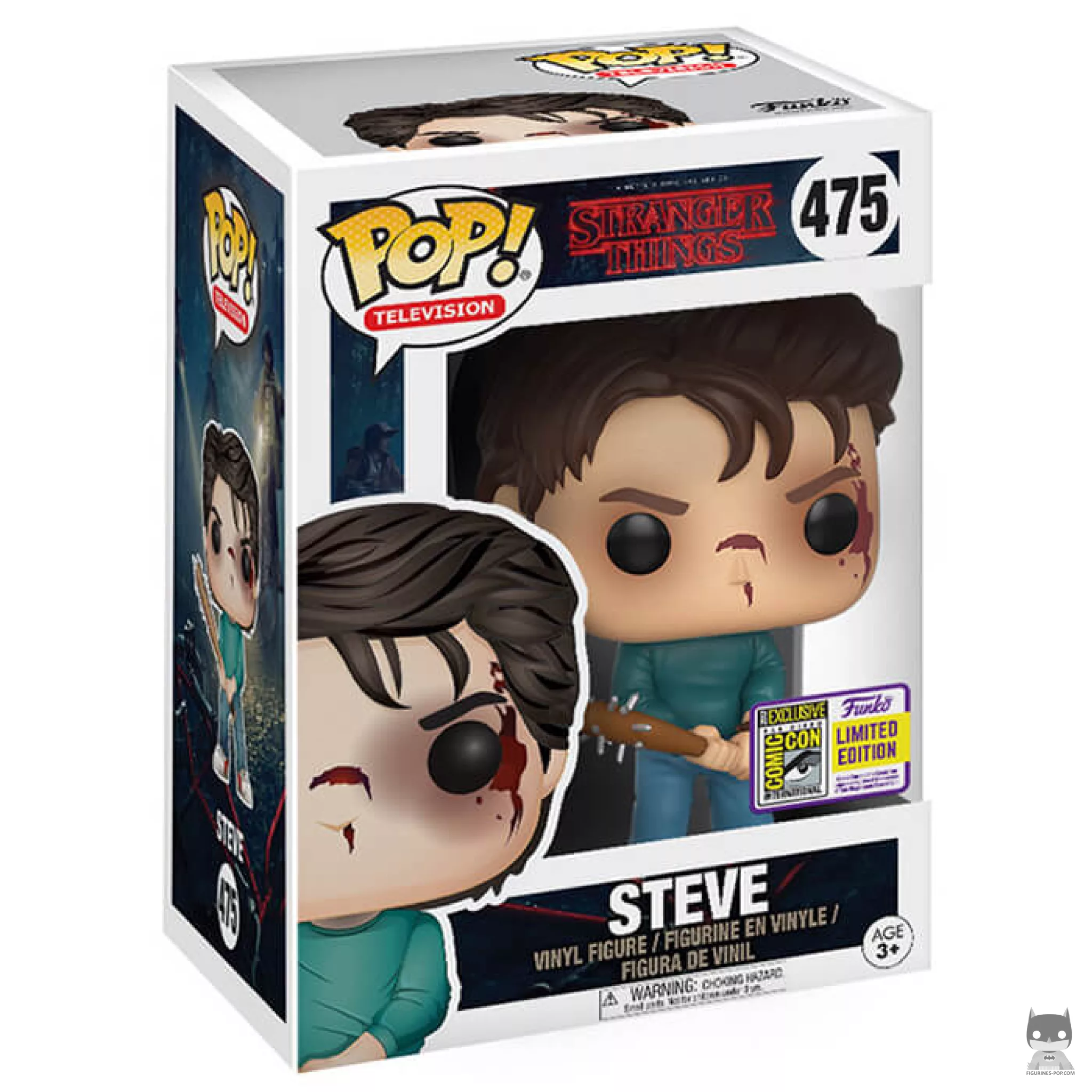 Figurine Funko POP Steve Harrington avec une batte avec boîte