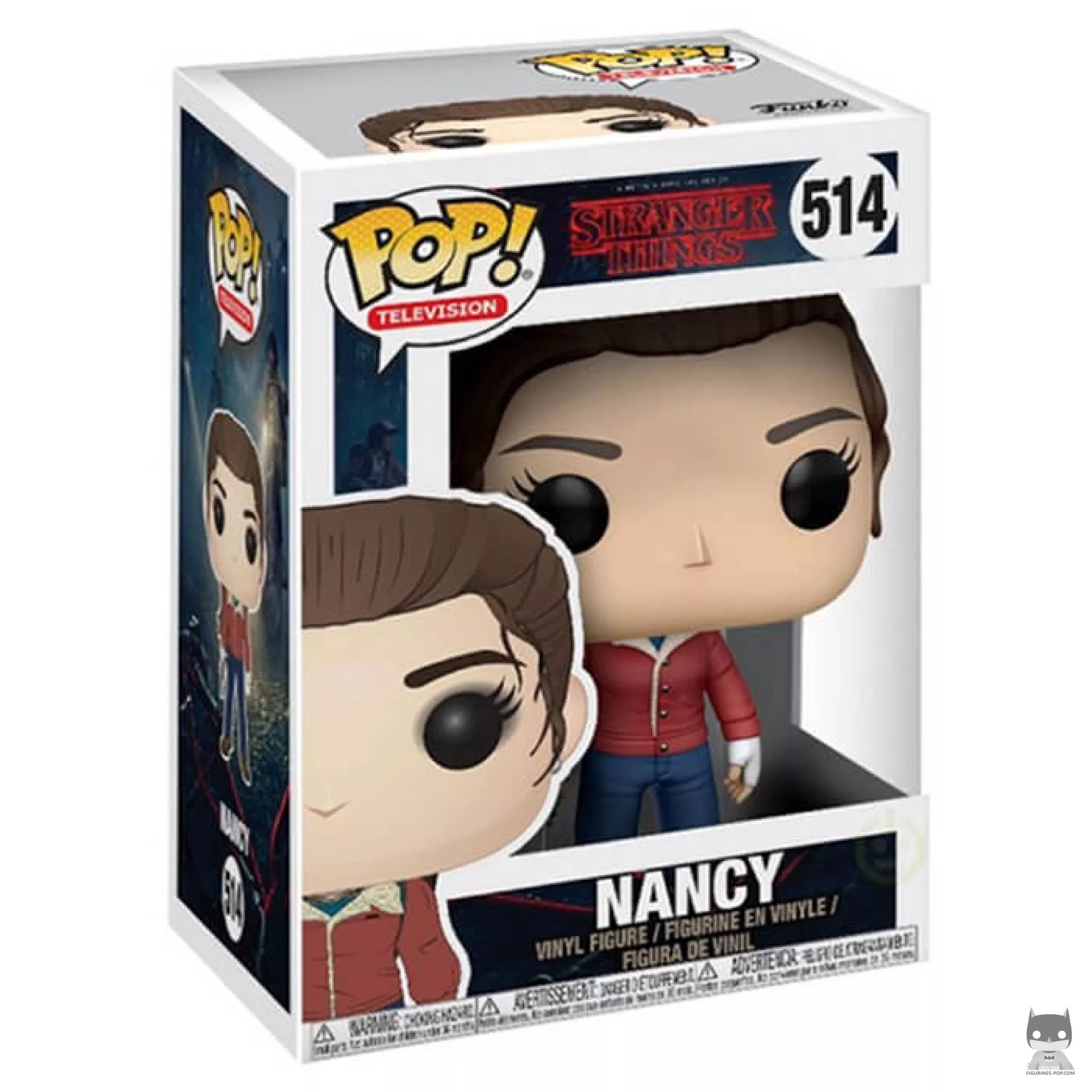 Figurine Funko POP Nancy Wheeler avec un pistolet avec boîte