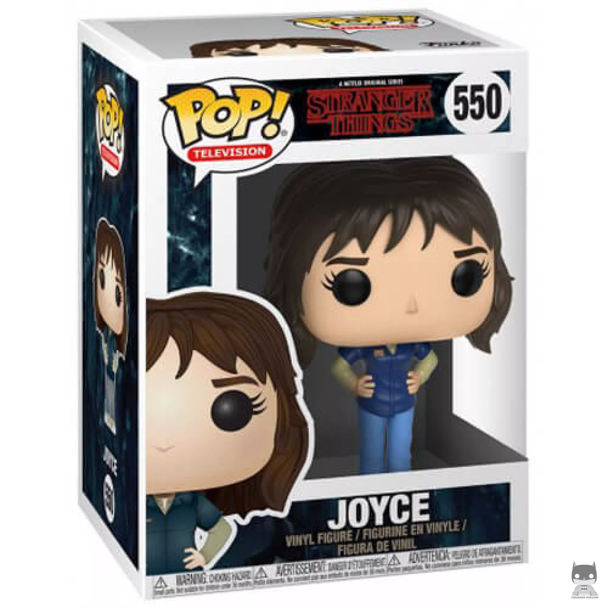 Figurine Funko POP Joyce en tenue de travail avec boîte