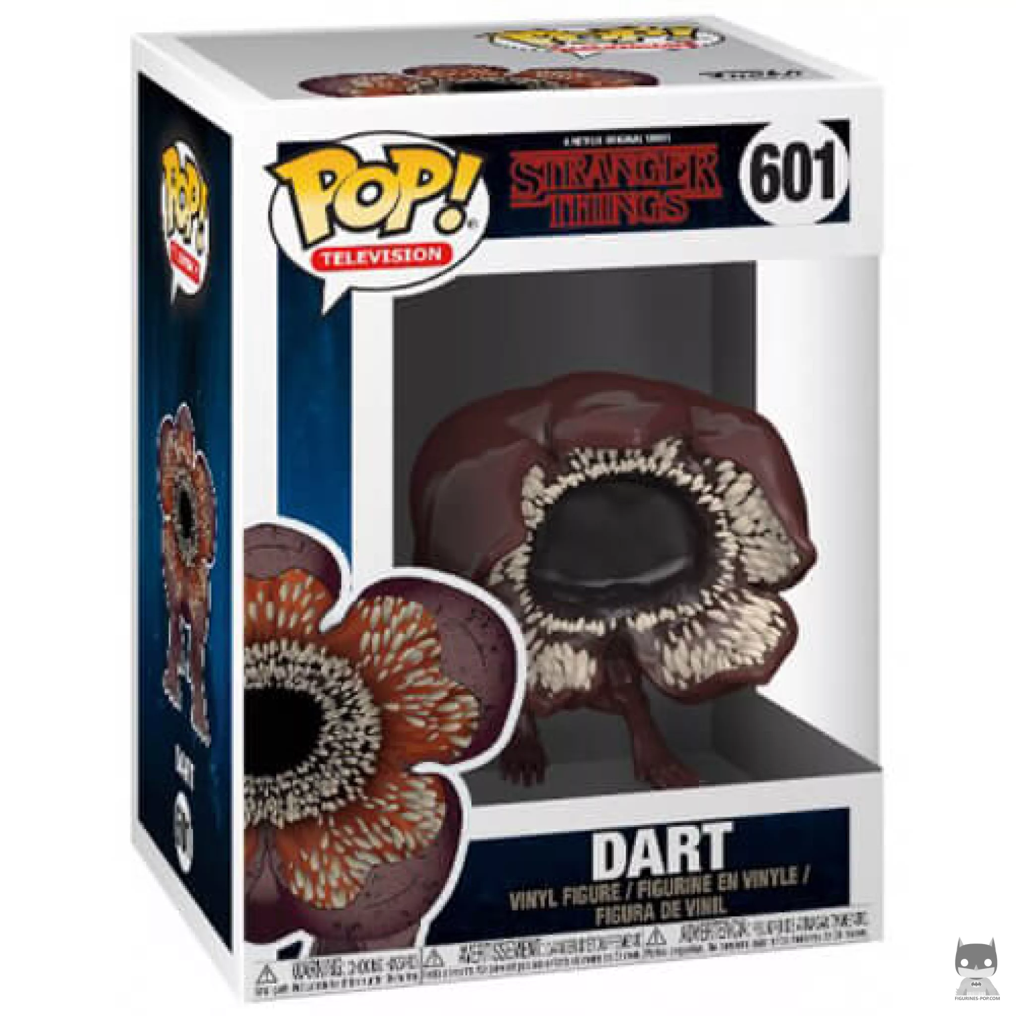 Figurine Funko POP Dart bouche ouverte avec boîte