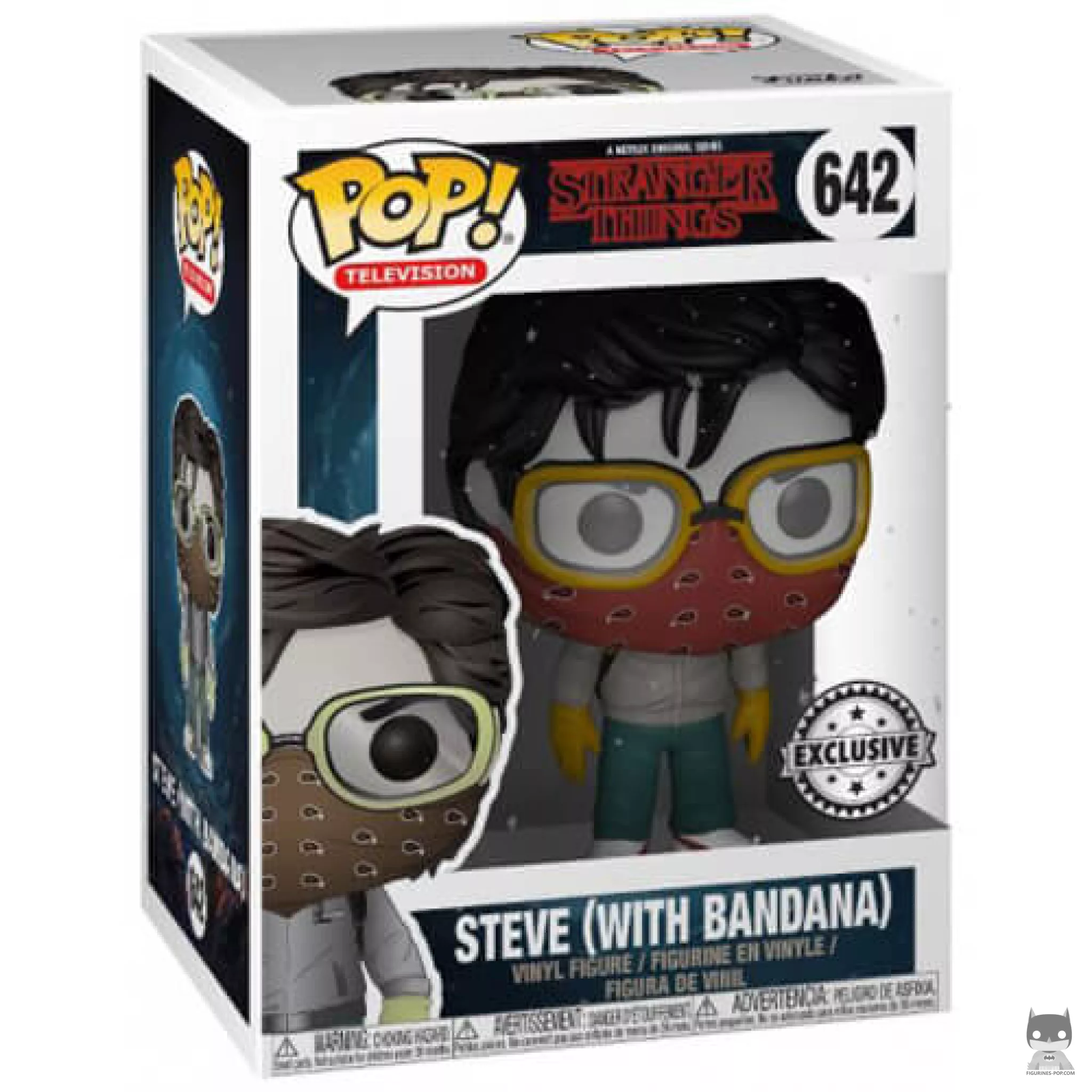 Figurine Funko POP Steve avec bandana avec boîte