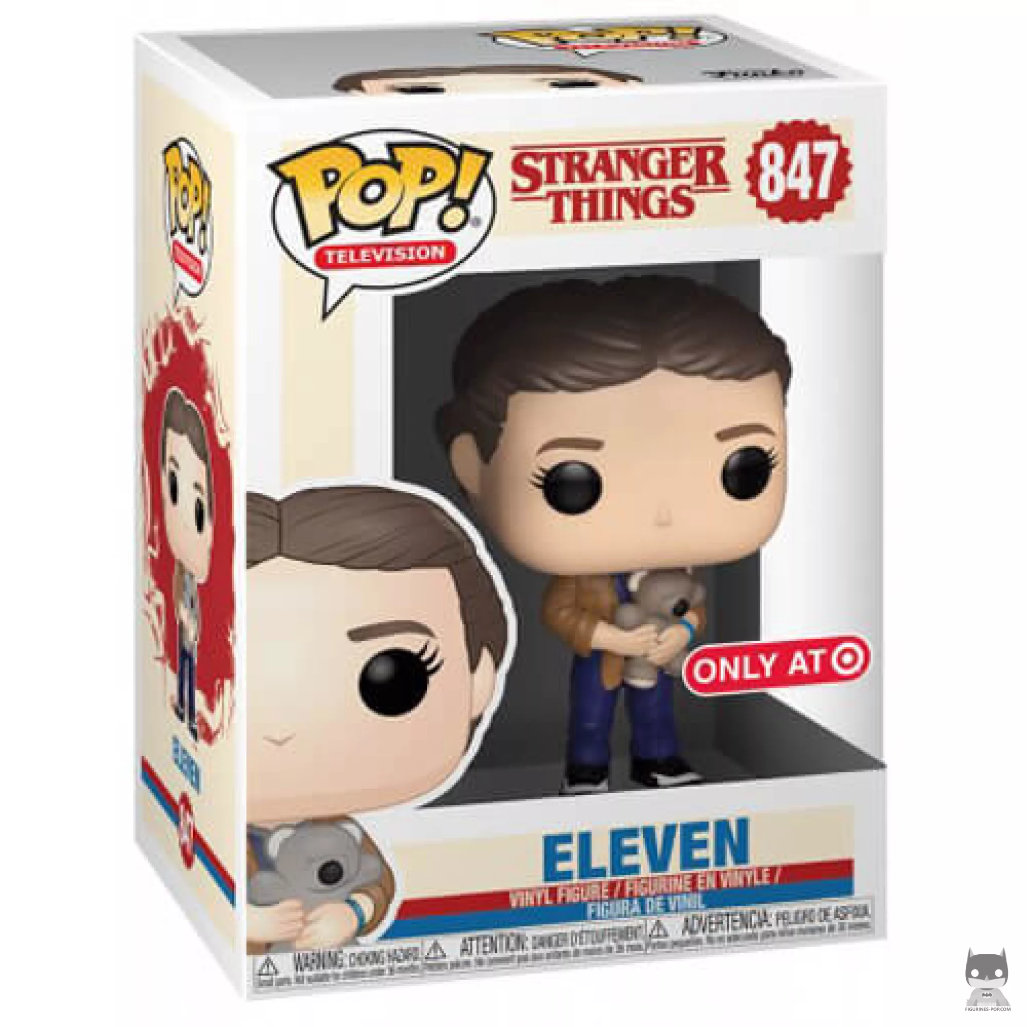 Figurine Funko POP Onze avec l'ours en peluche avec boîte