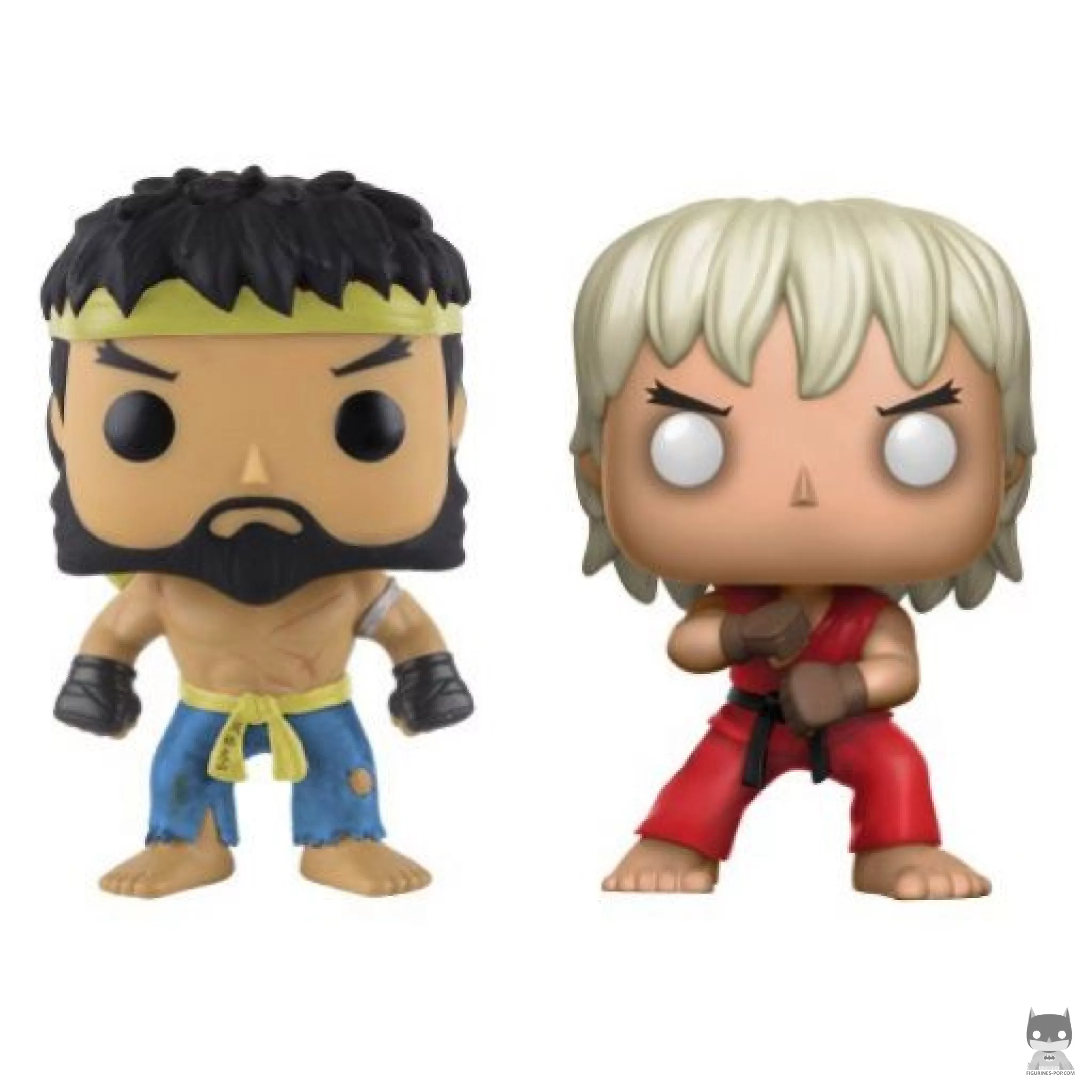 Figurine Funko POP Hot Ryu & Violent Ken (Street Fighter)